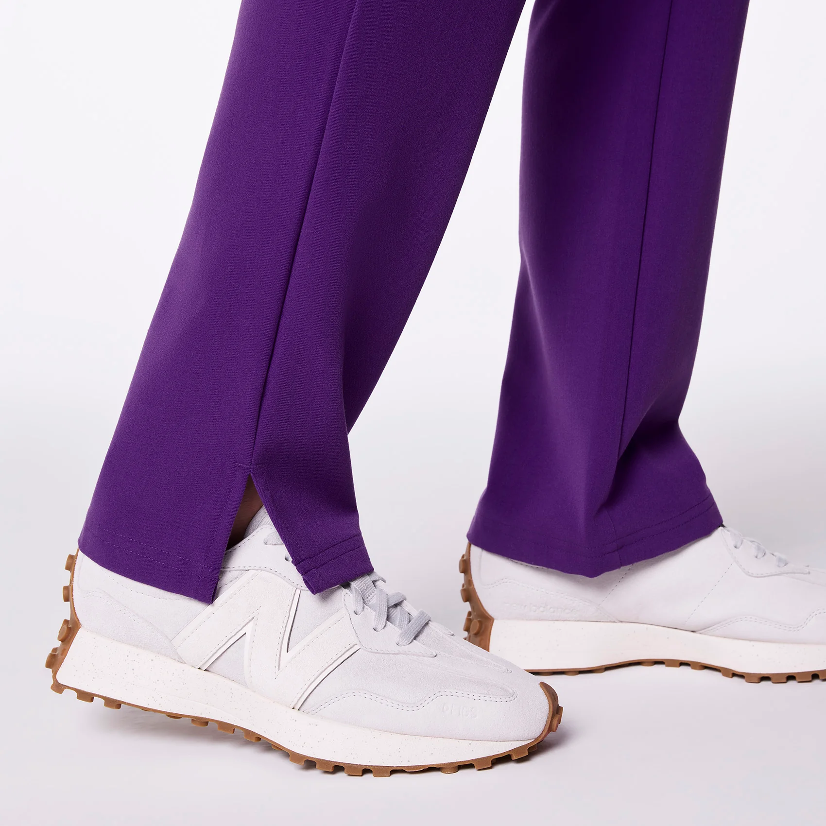 women's Digital Grape High Waisted Dowa - Tall Scrub Pants - Image 10
