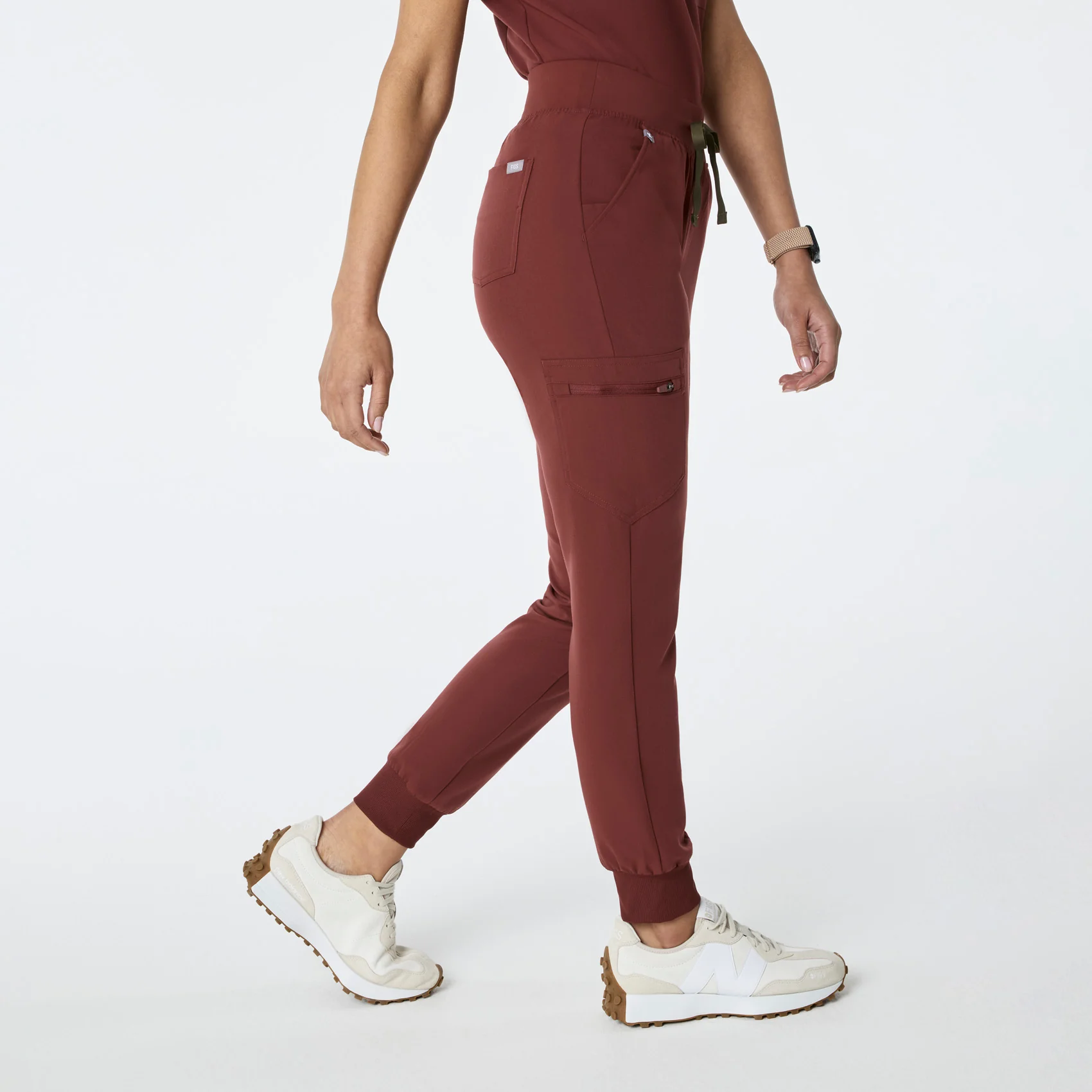 women's Walnut High Waisted Zamora - Jogger Scrub Pant™ - Image 3