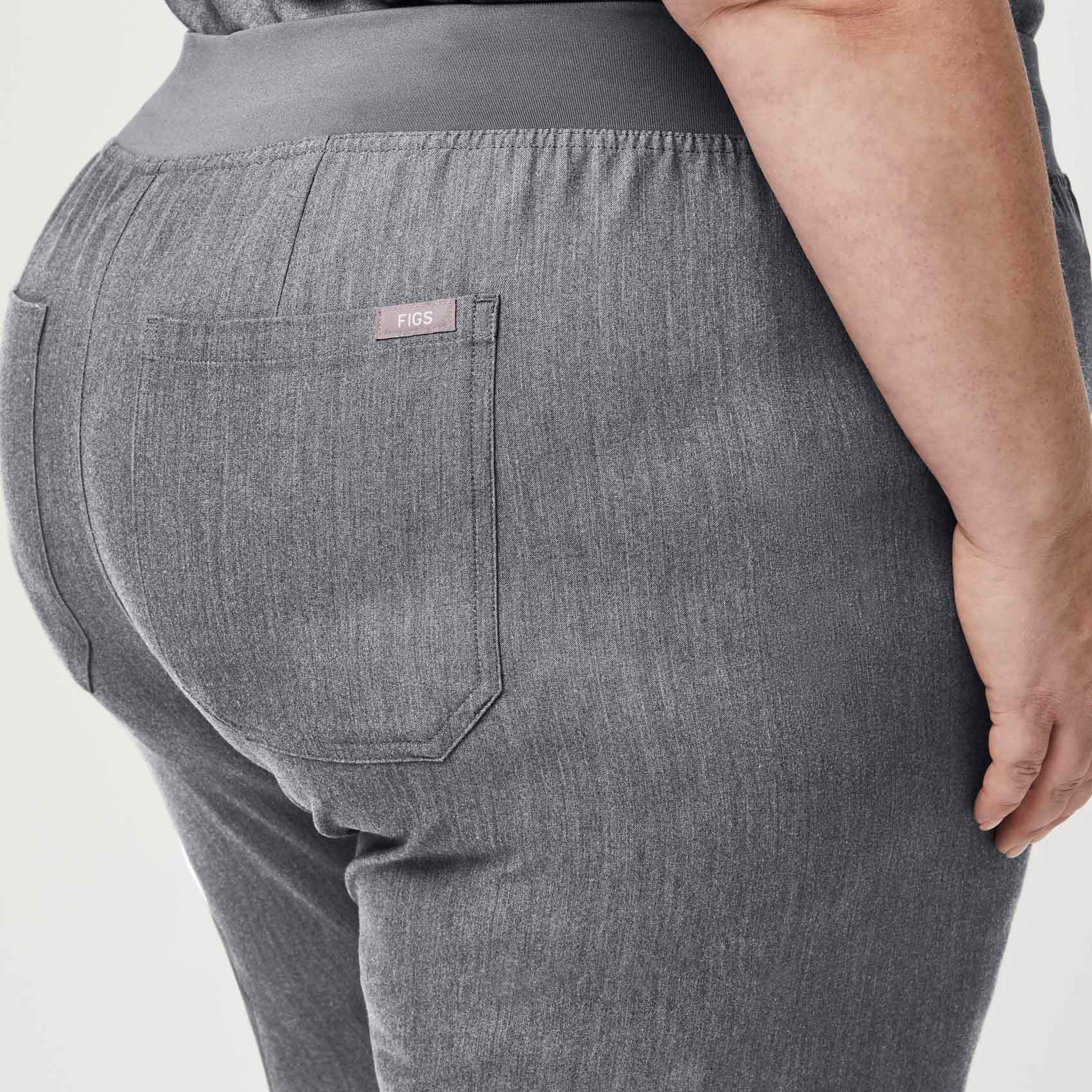 women's Graphite High Waisted Livingston™ - Basic Scrub Pants (3XL - 6XL) - Image 5