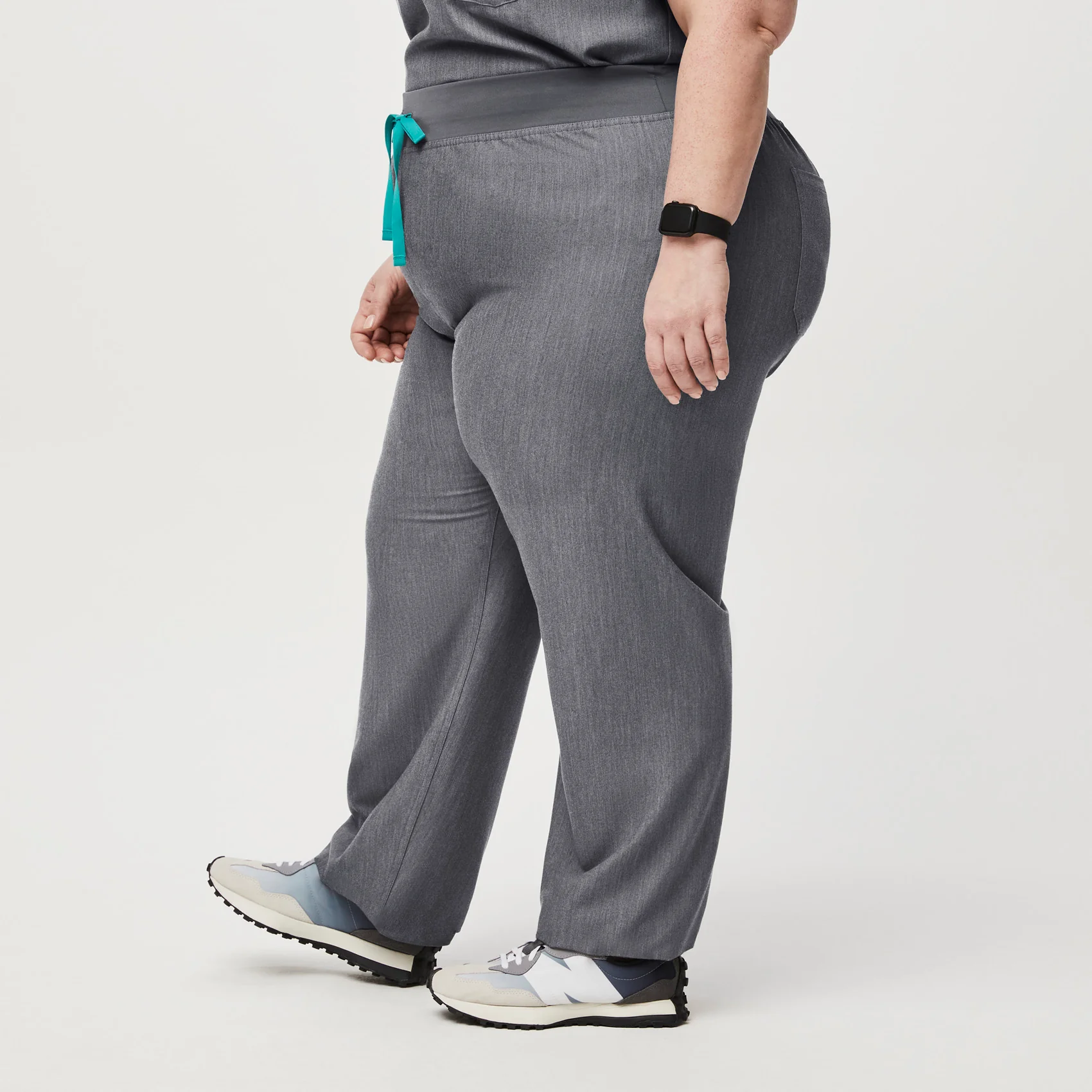 women's Graphite High Waisted Livingston™ - Tall Basic Scrub Pants (3XL - 6XL) - Image 3