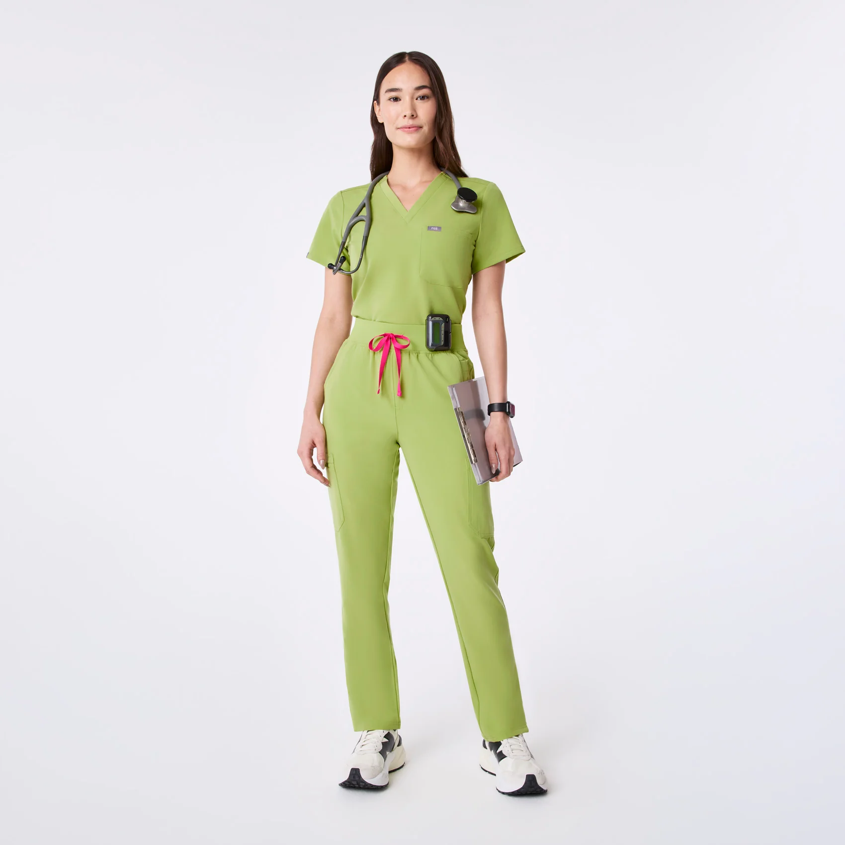 women's Matcha High Waisted Yola - Skinny Scrub Pant™ - Image 2