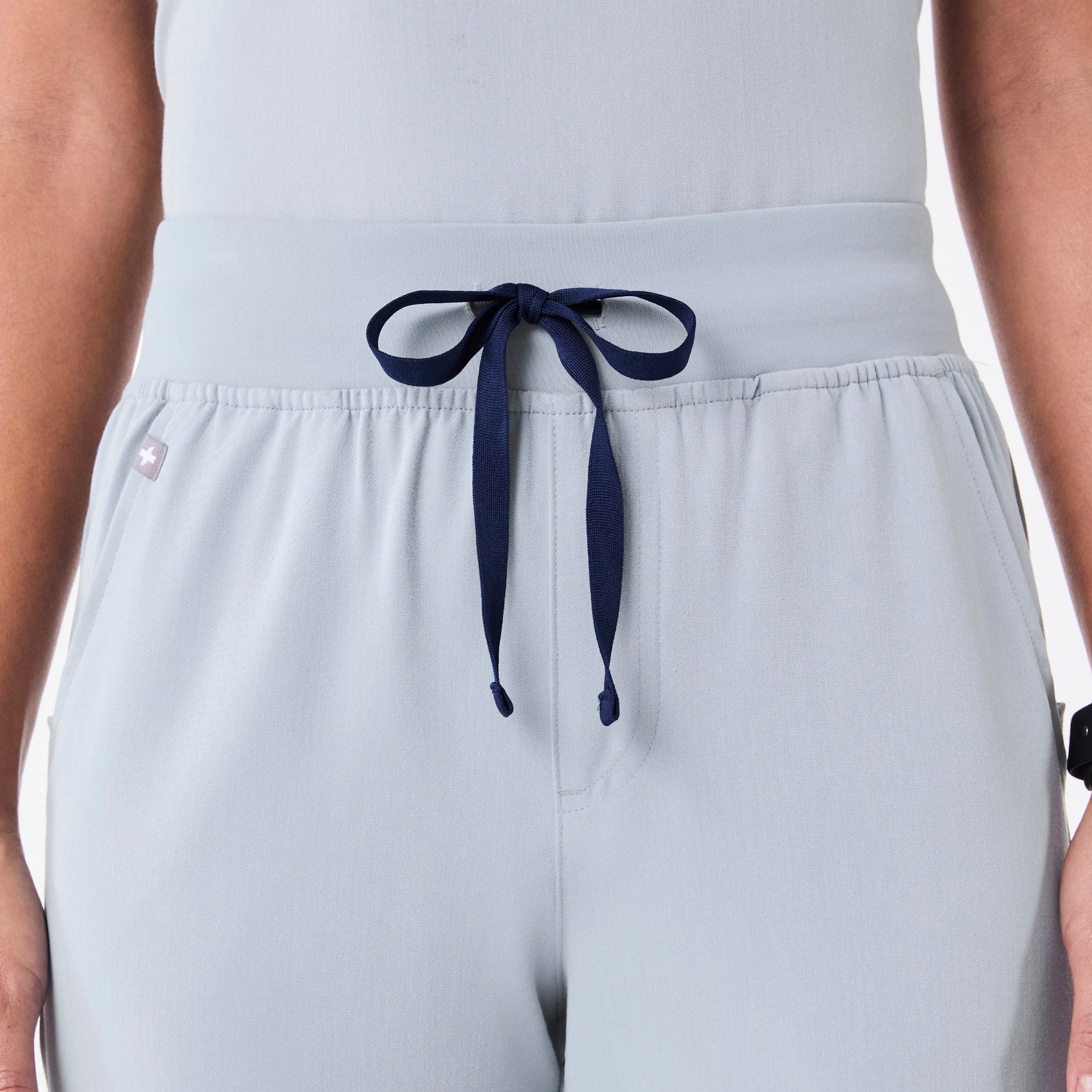 women's Dusty Blue High Waisted Zamora - Jogger Scrub Pant™ - Image 5