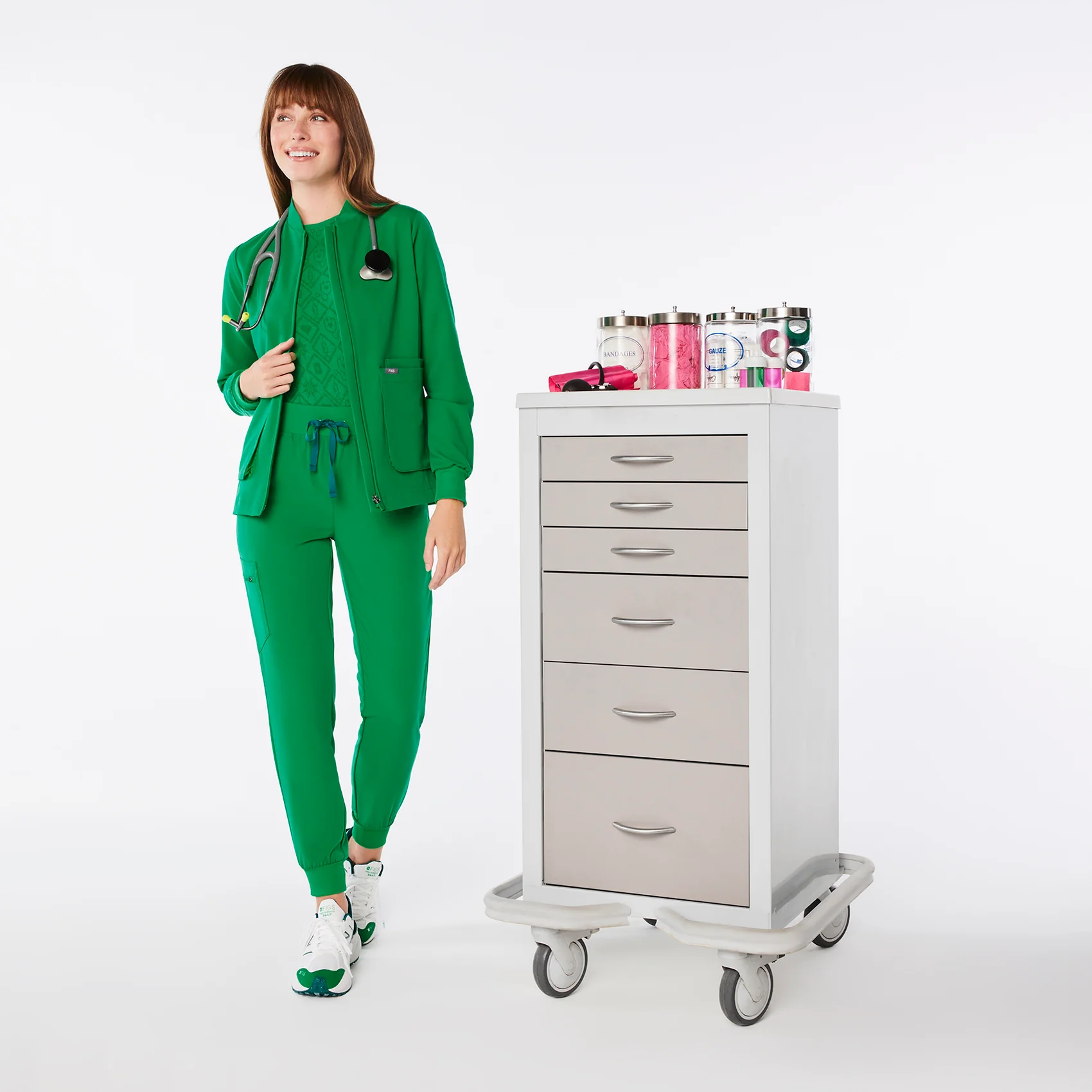 women's Evergreen High Waisted Zamora Jogger Scrub Pant™ - Image 2