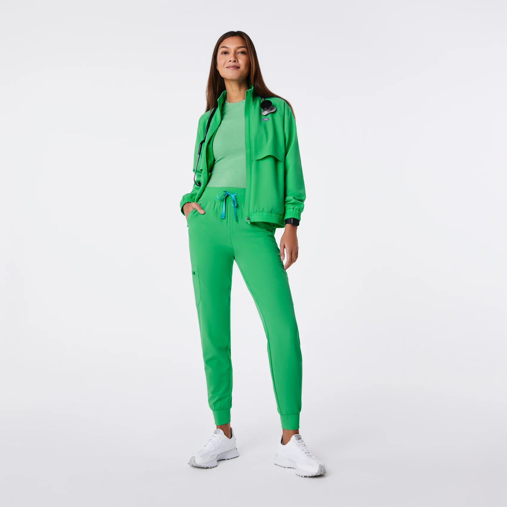 women's Emerald High Waisted Zamora - Tall Jogger Scrub Pant™ - Image 2