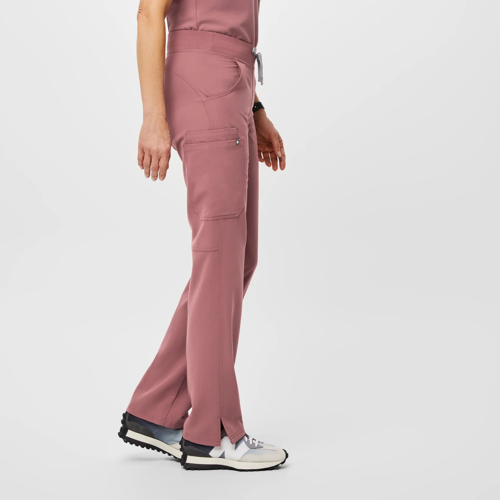 women's Mauve Kade™ - Petite Cargo Scrub Pants (3XL - 6XL) - Image 3