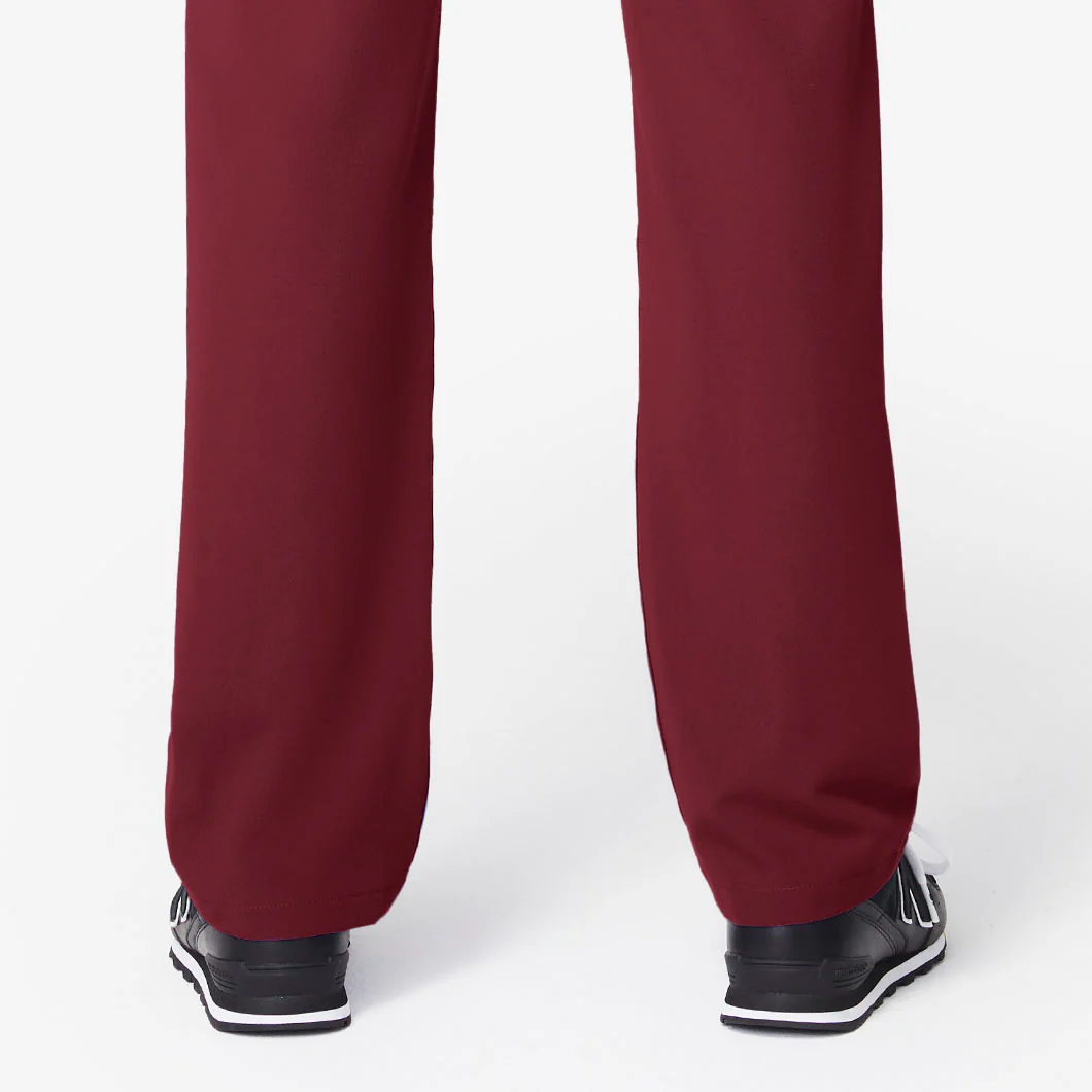 Women's Burgundy Livingston™ - Petite Basic Scrub Pants - Image 4