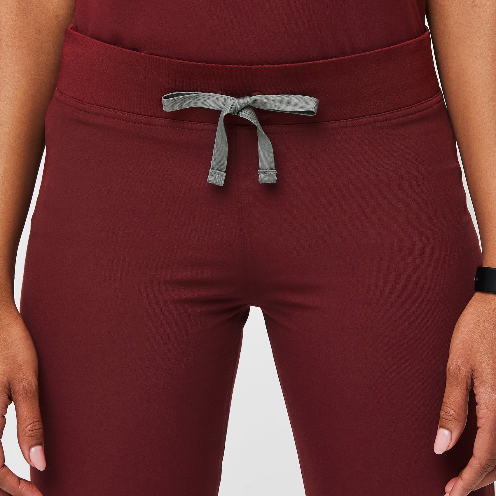 Women's Burgundy Livingston™ - Petite Basic Scrub Pants - Image 9