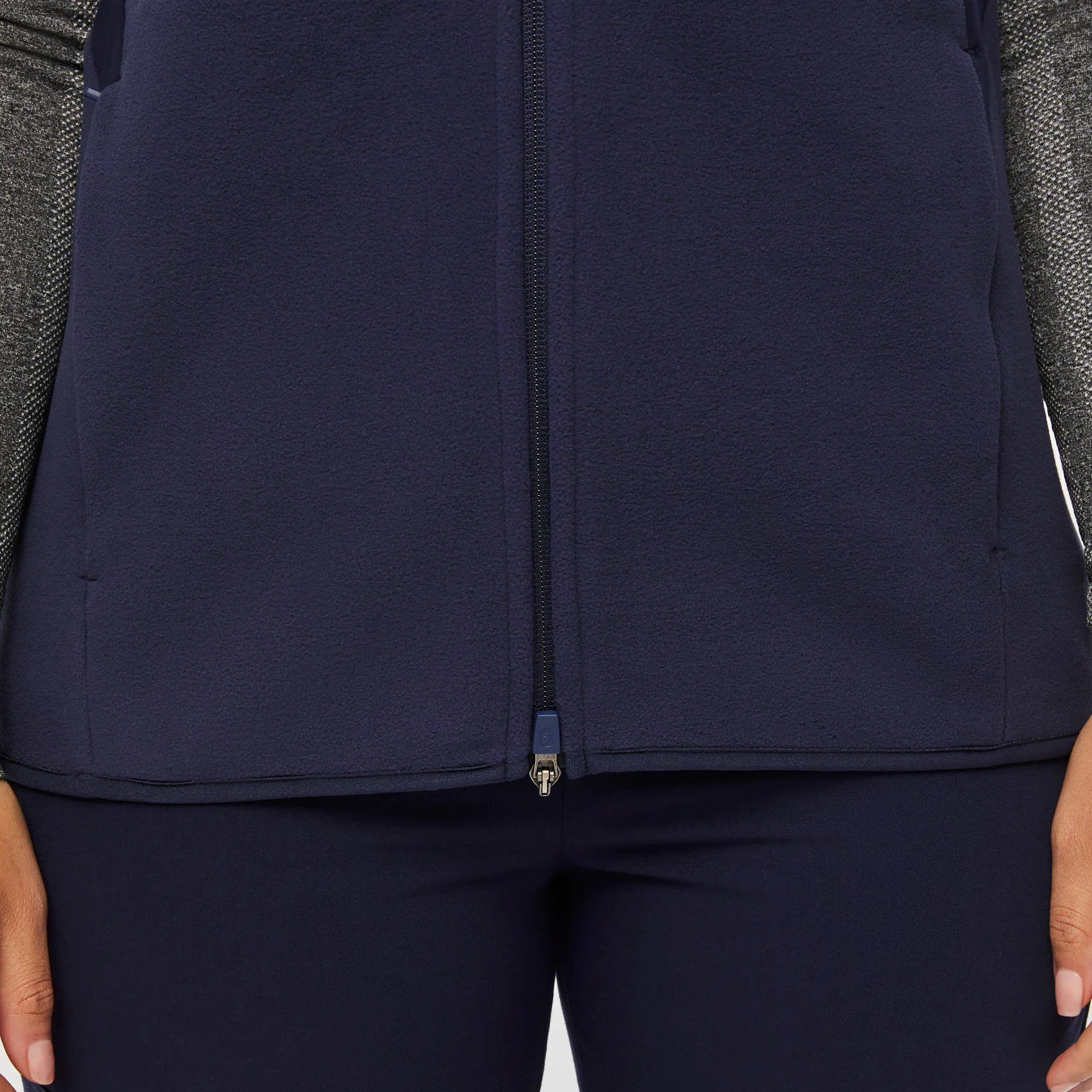 Women's Navy On-Shift™ - Fleece Vest - Image 7