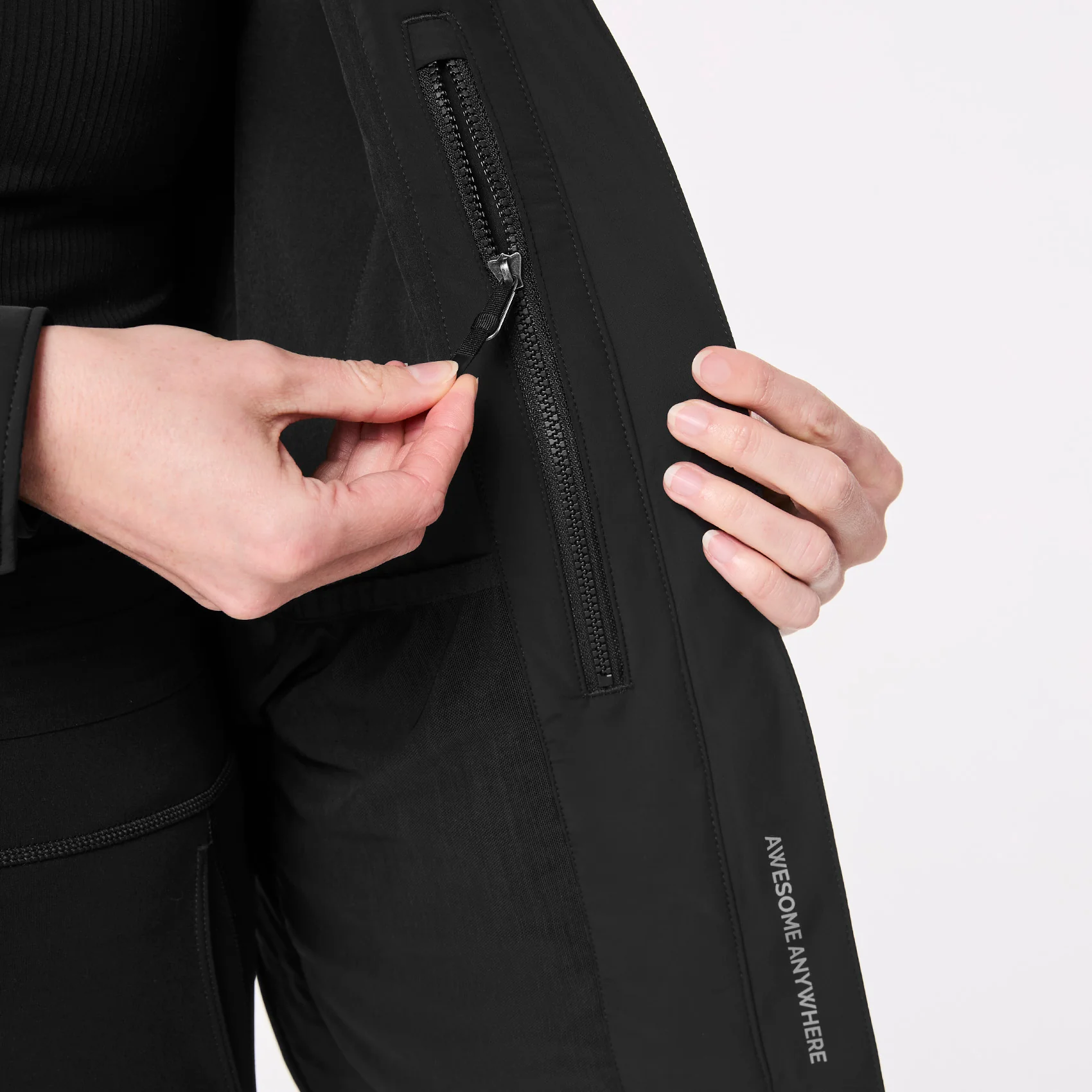 women's Black On-Shift Float - Shacket™ - Image 9