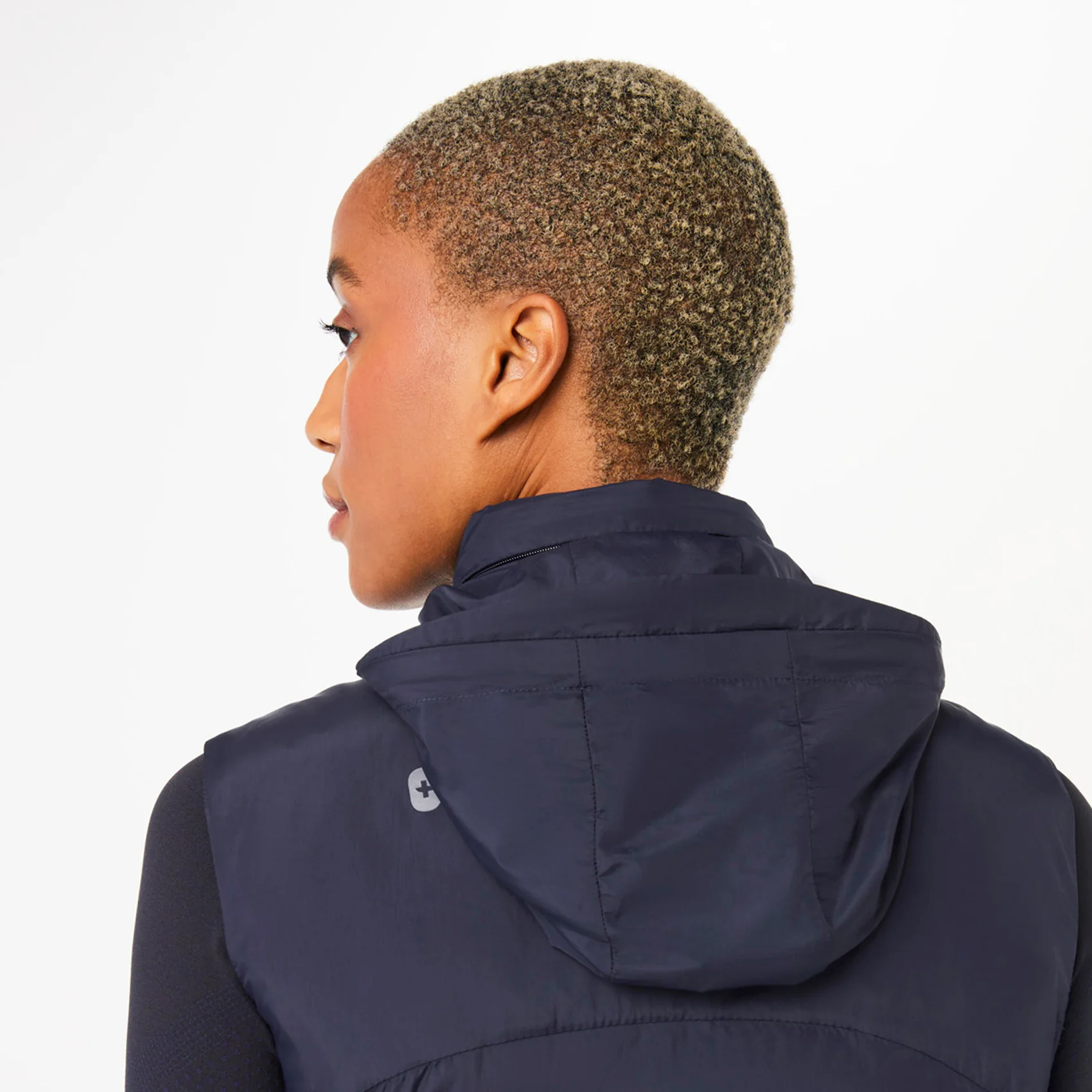 women's Navy On-Shift™ Packable - Puffer Vest - Image 5