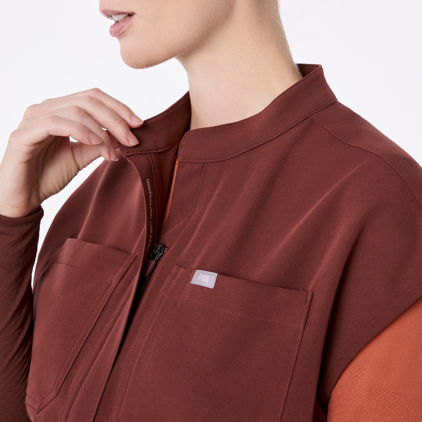 women's Walnut Rafaela Cargo - ScrubJumpsuit™ - Image 4