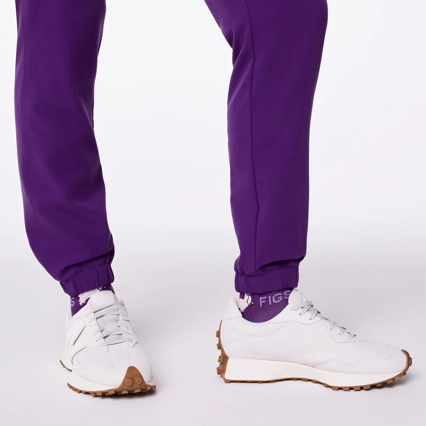 women's Digital Grape Rafaela Cargo Jogger - Petite ScrubJumpsuit™ - Image 9
