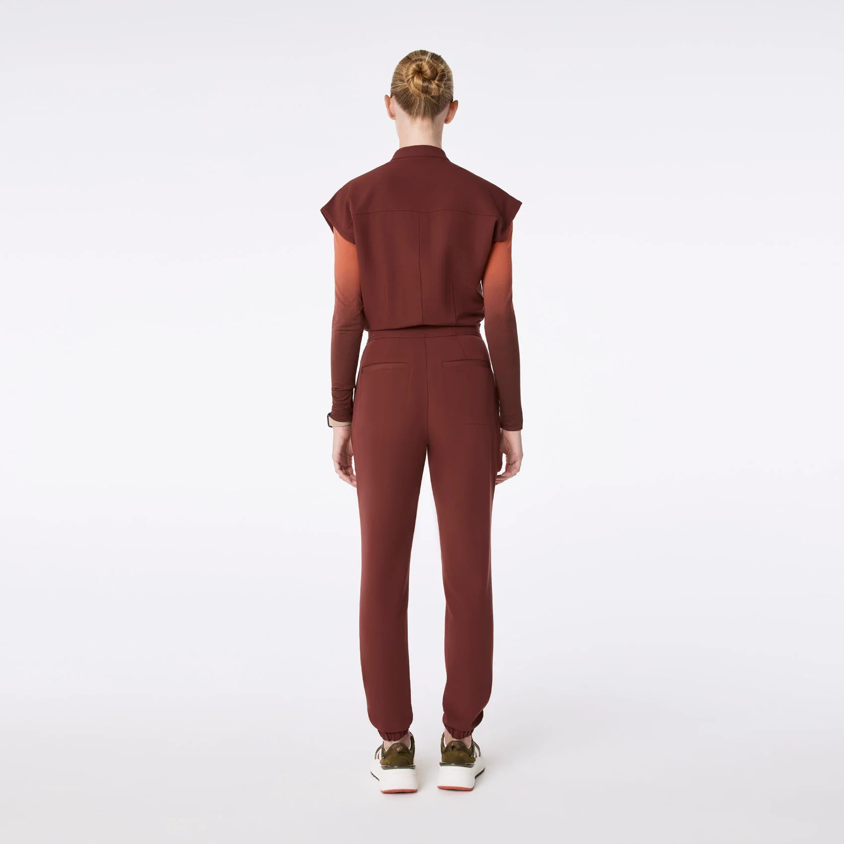 women's Walnut Rafaela Cargo - Tall ScrubJumpsuit™ - Image 2