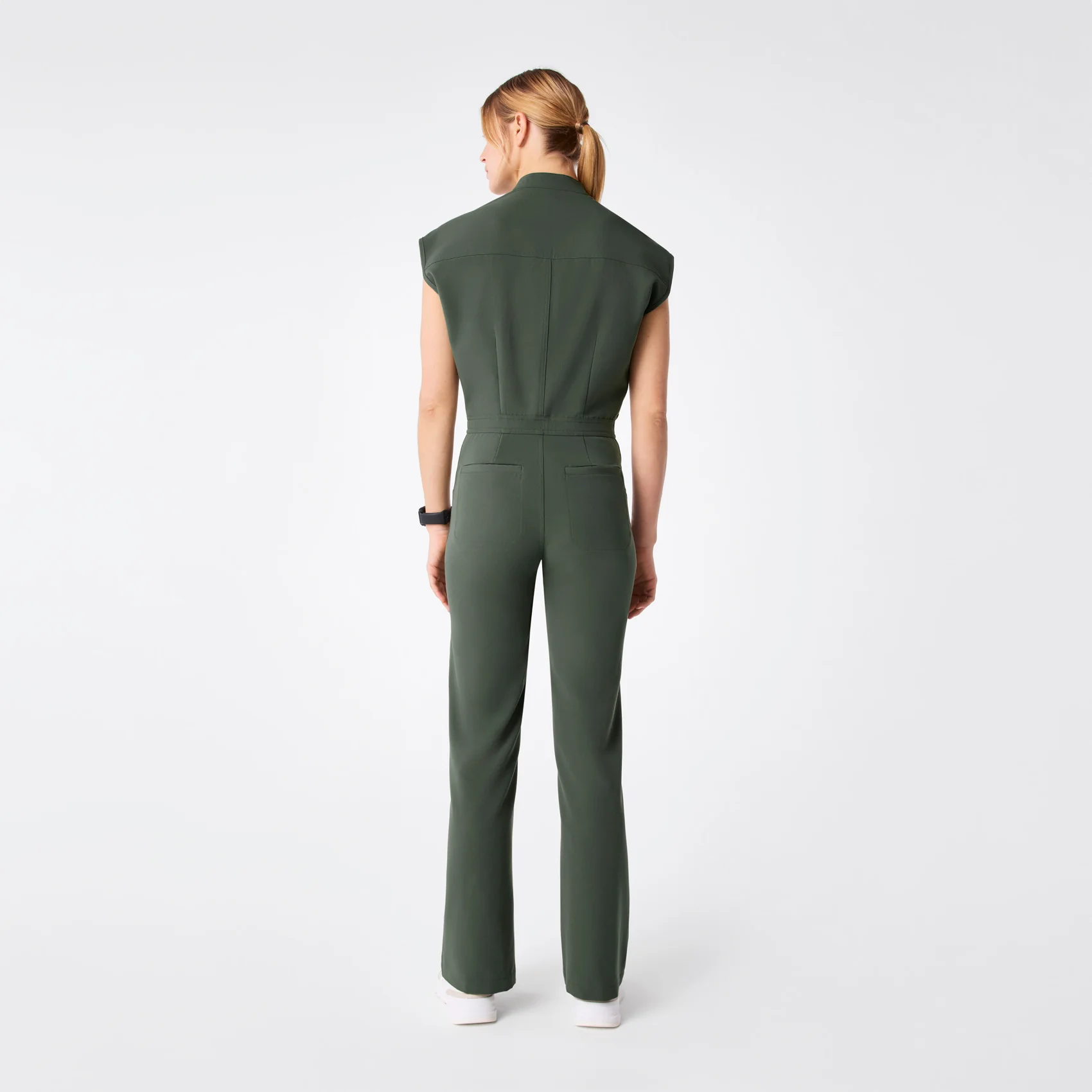 women's Moss Rafaela Wide Leg - ScrubJumpsuit™ - Image 2