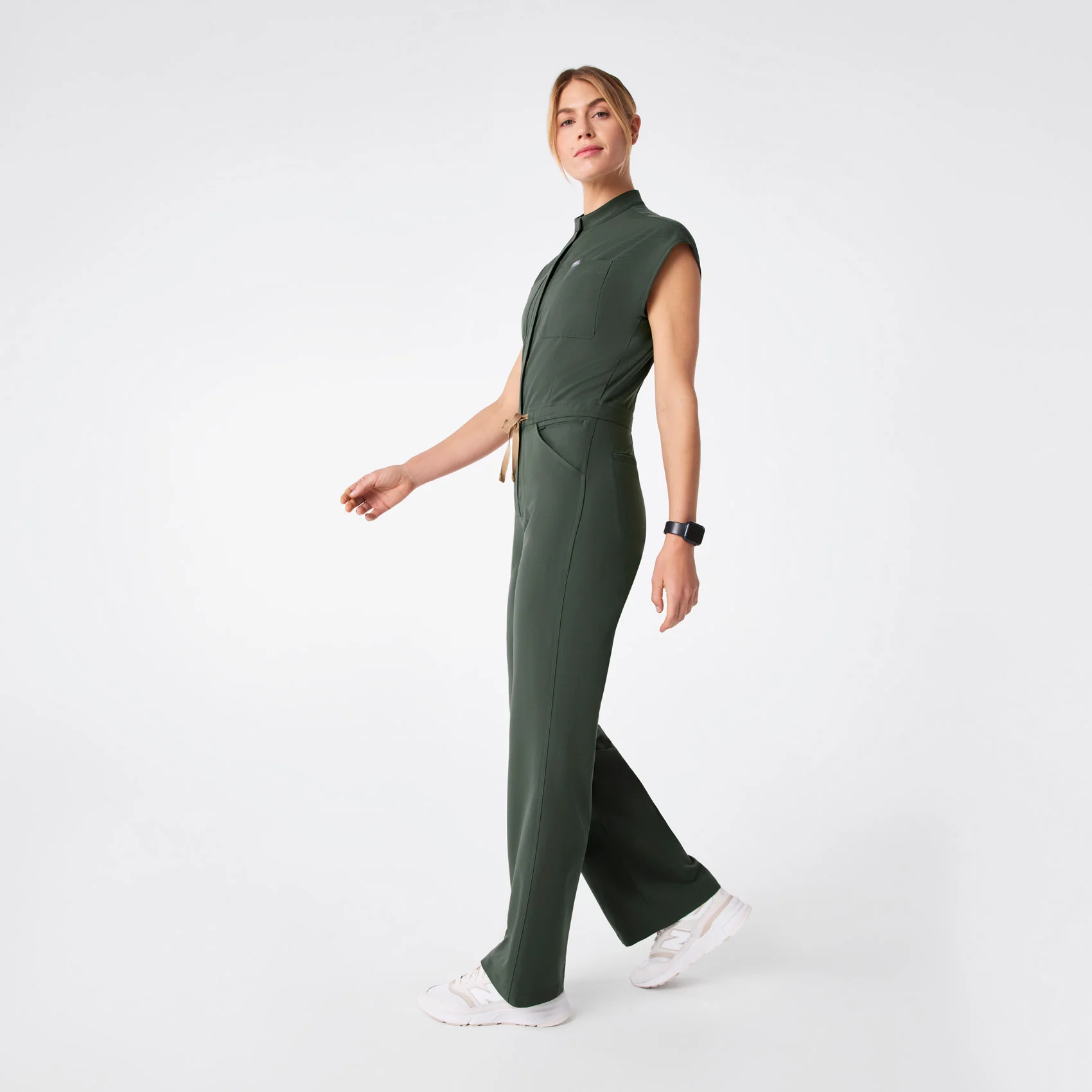 women's Moss Rafaela Wide Leg - ScrubJumpsuit™ - Image 3