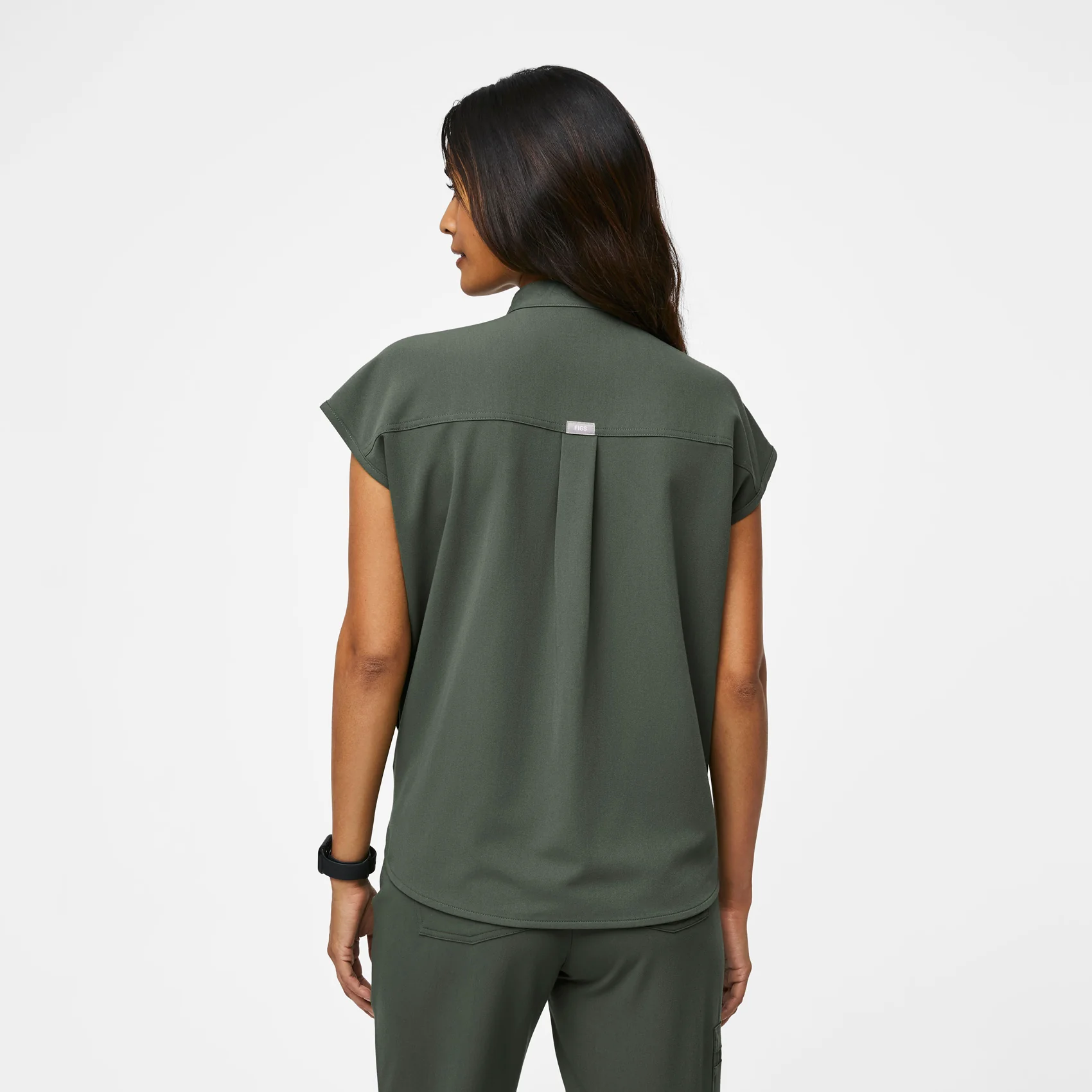 women's Moss Rafaela™ - Oversized Scrub Top (3XL - 6XL) - Image 5