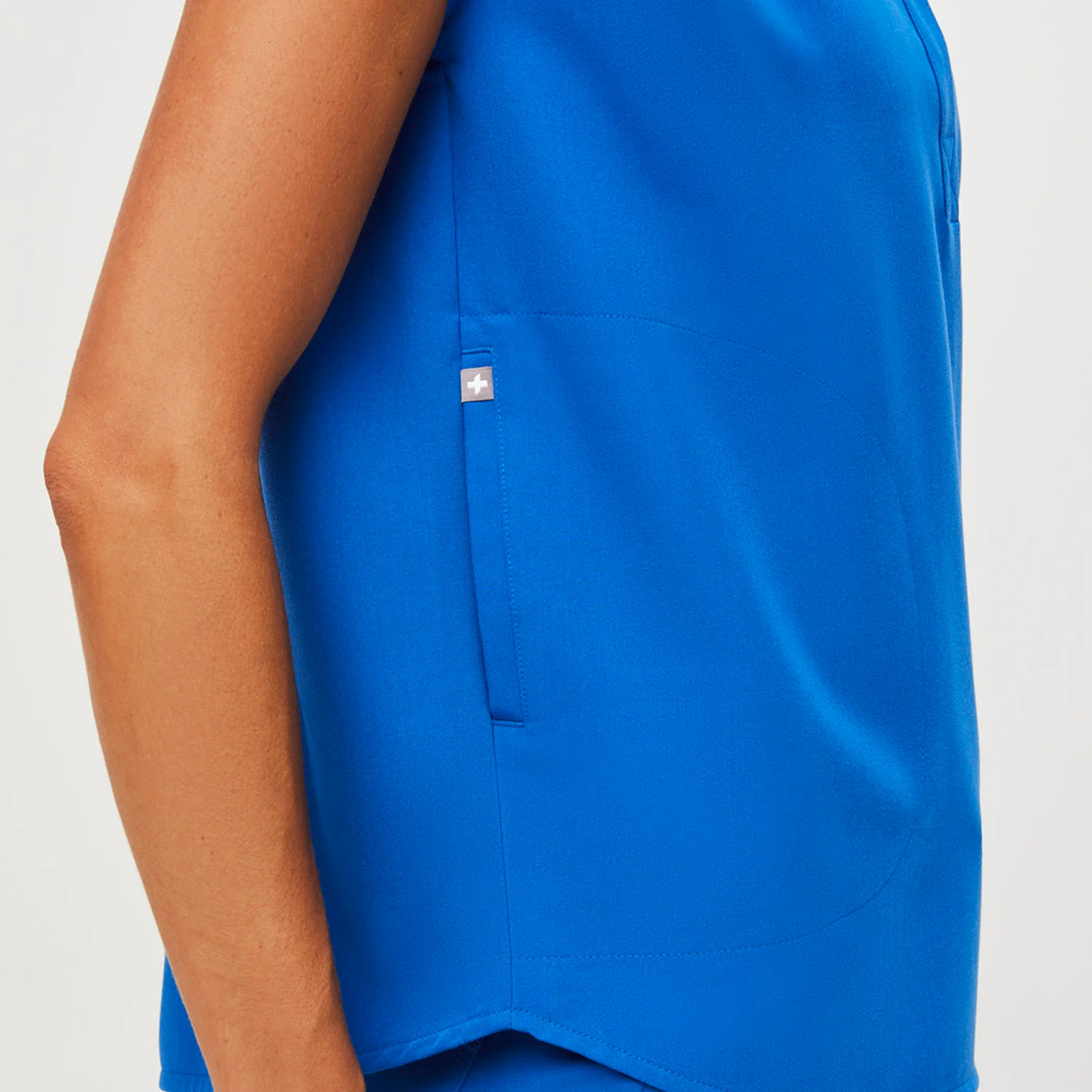 Women's Royal Blue Rafaela™ - Oversized Scrub Top - Image 5
