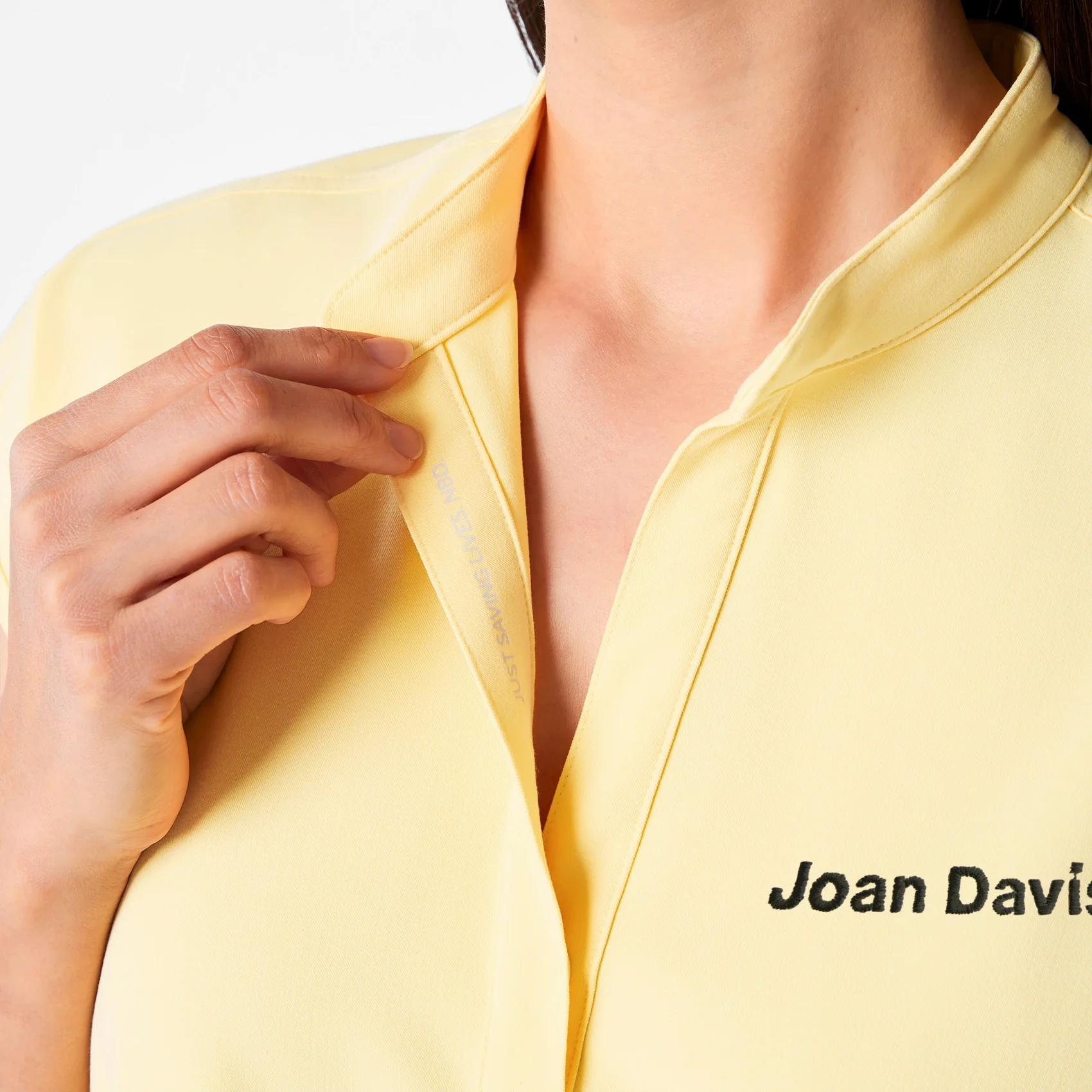 women's Butter Yellow Rafaela - Oversized Scrub Top™ - Image 5