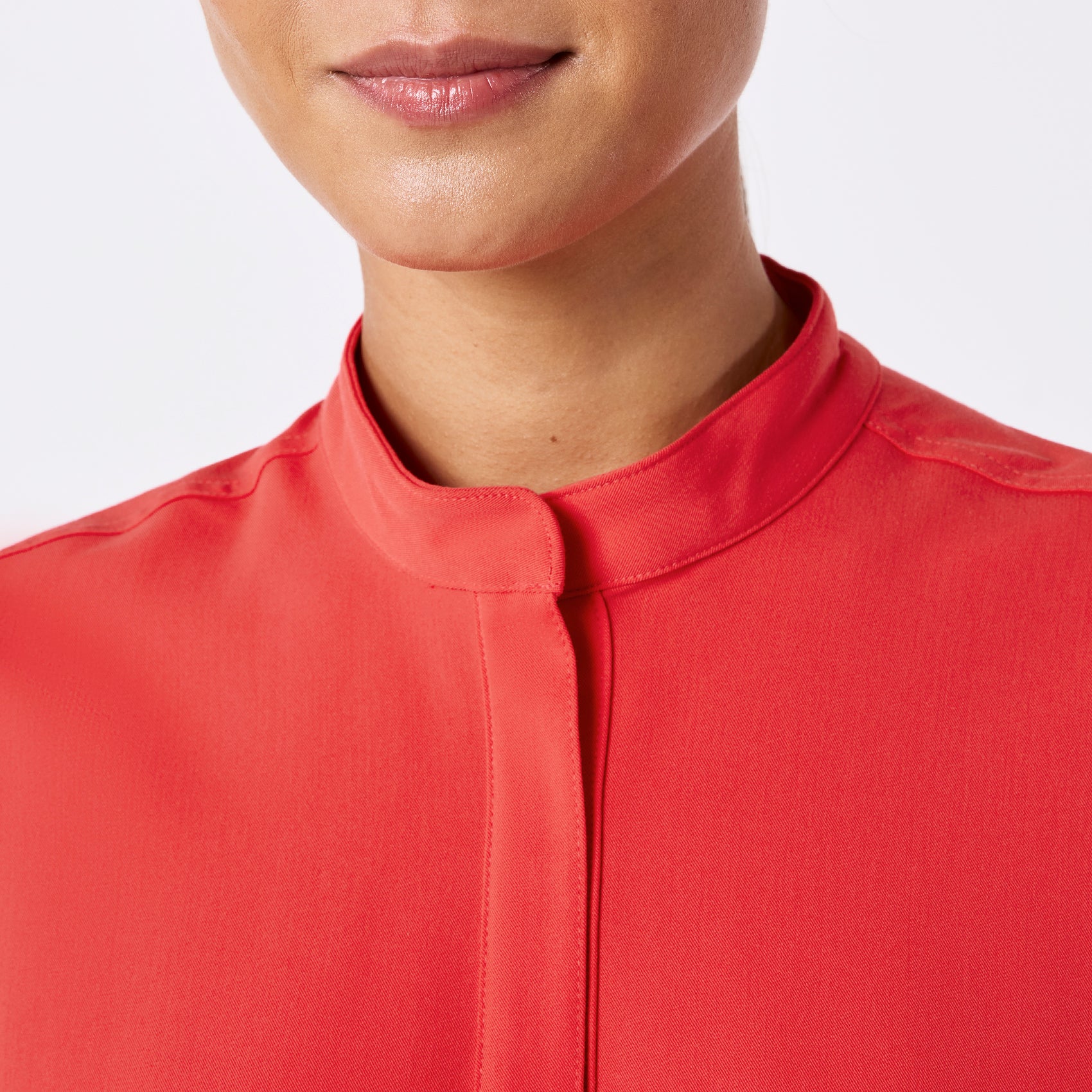 women's Hibiscus Rafaela - Oversized Scrub Top™ - Image 6