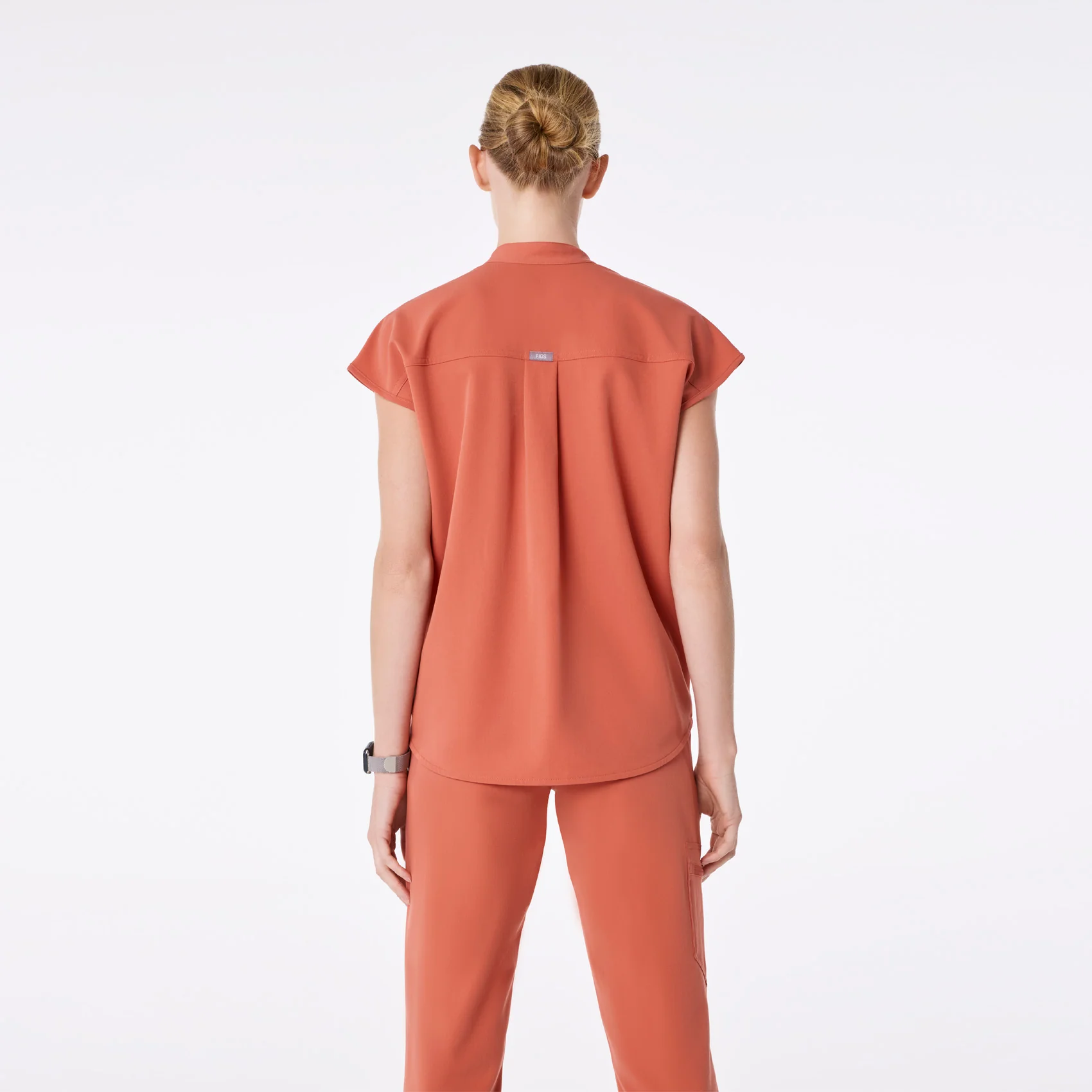 women's Spiced Cider Rafaela - Oversized Scrub Top™ - Image 4