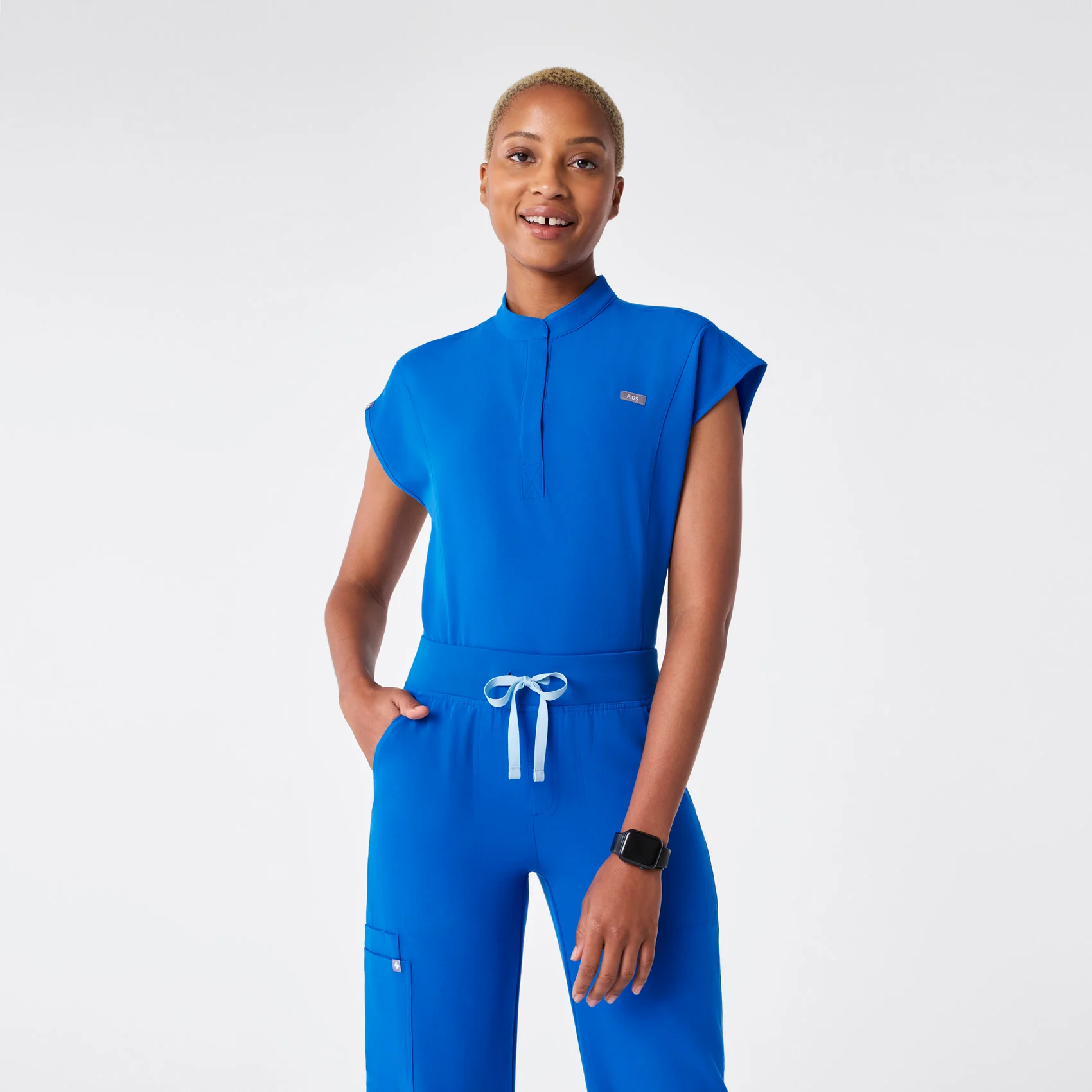 women's Royal Blue Rafaela Brief Scrubbodysuit™