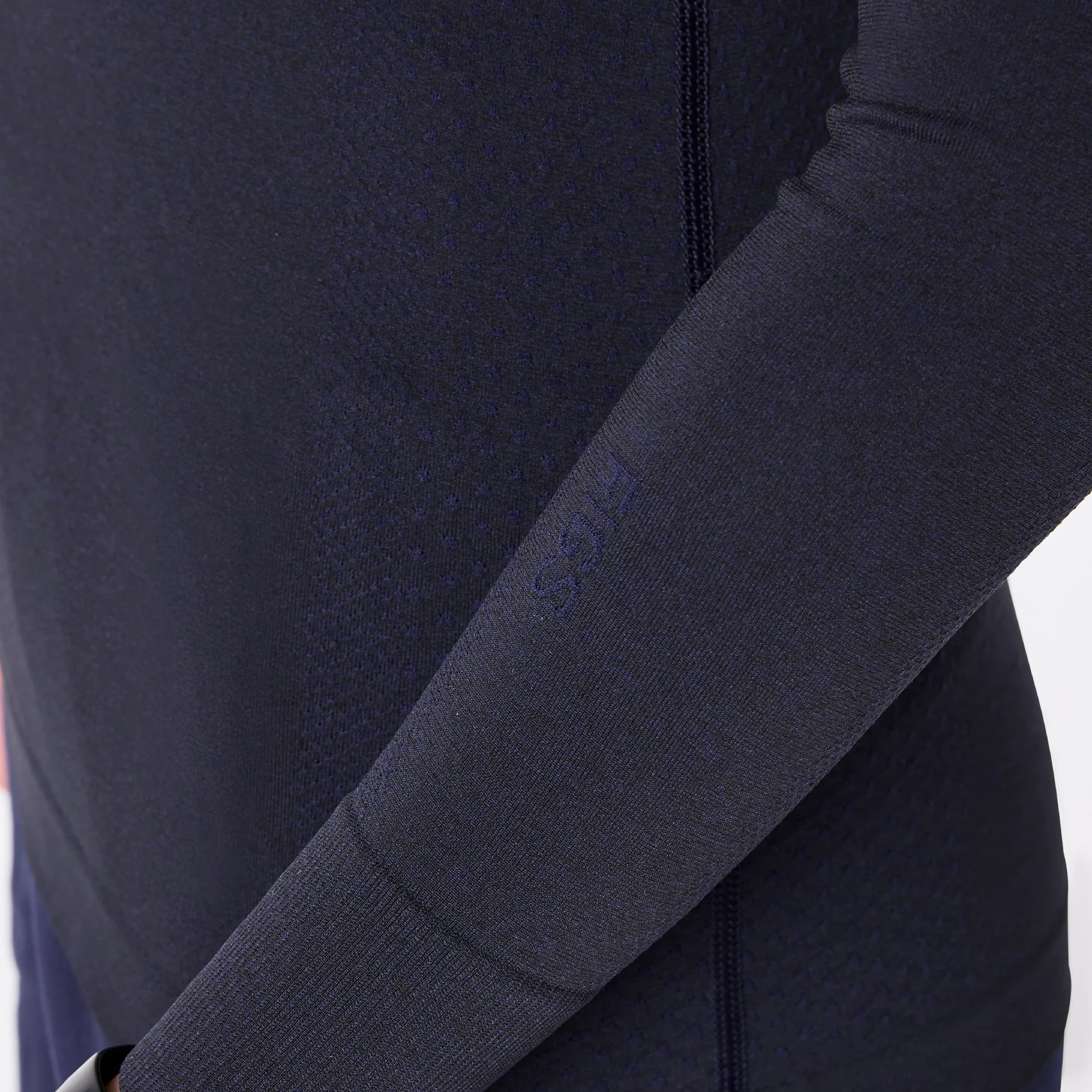 women's Navy Salta Seamless ¼ Zip - Longsleeve Underscrub - Image 7