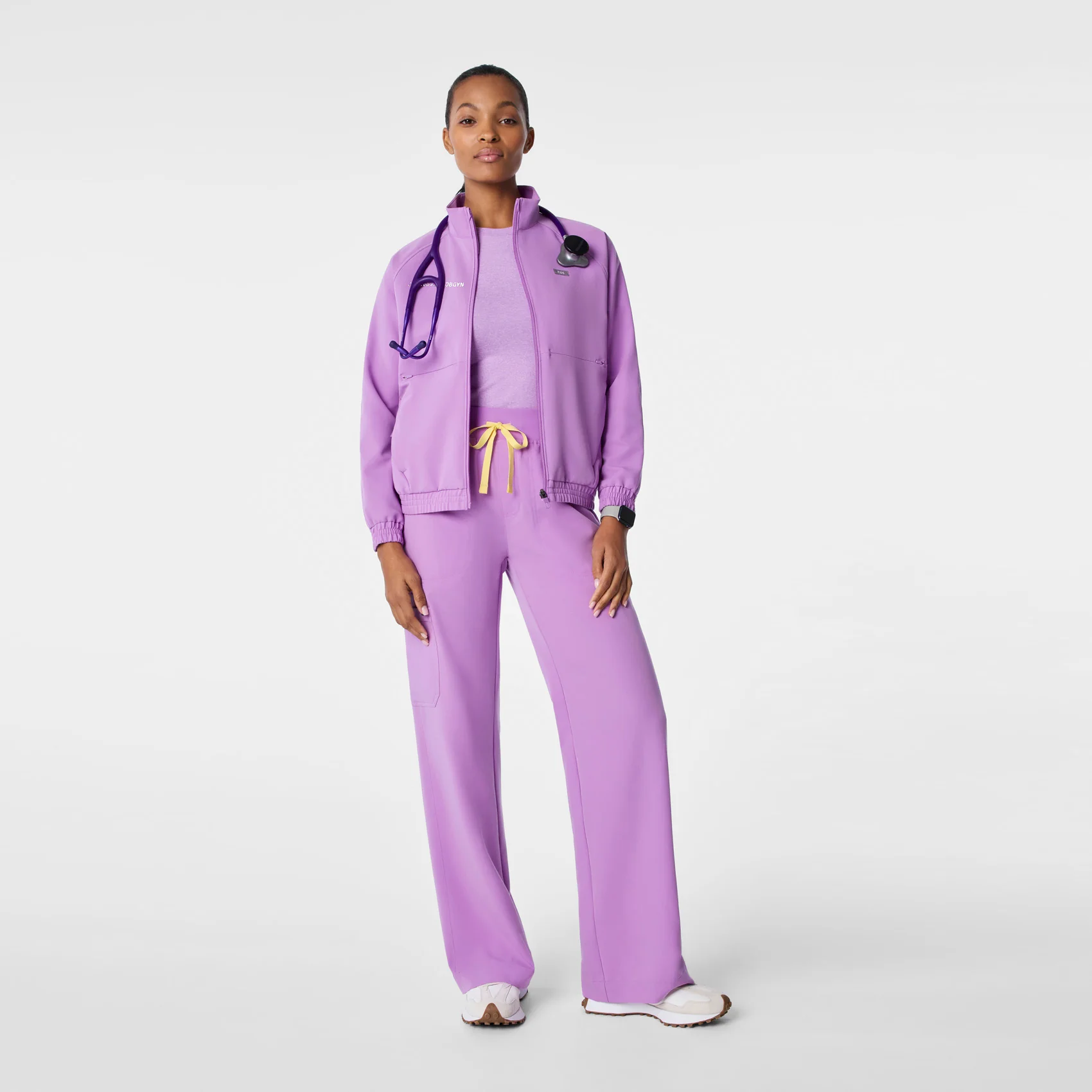 women's Wild Iris Sydney - Scrub Jacket - Image 2