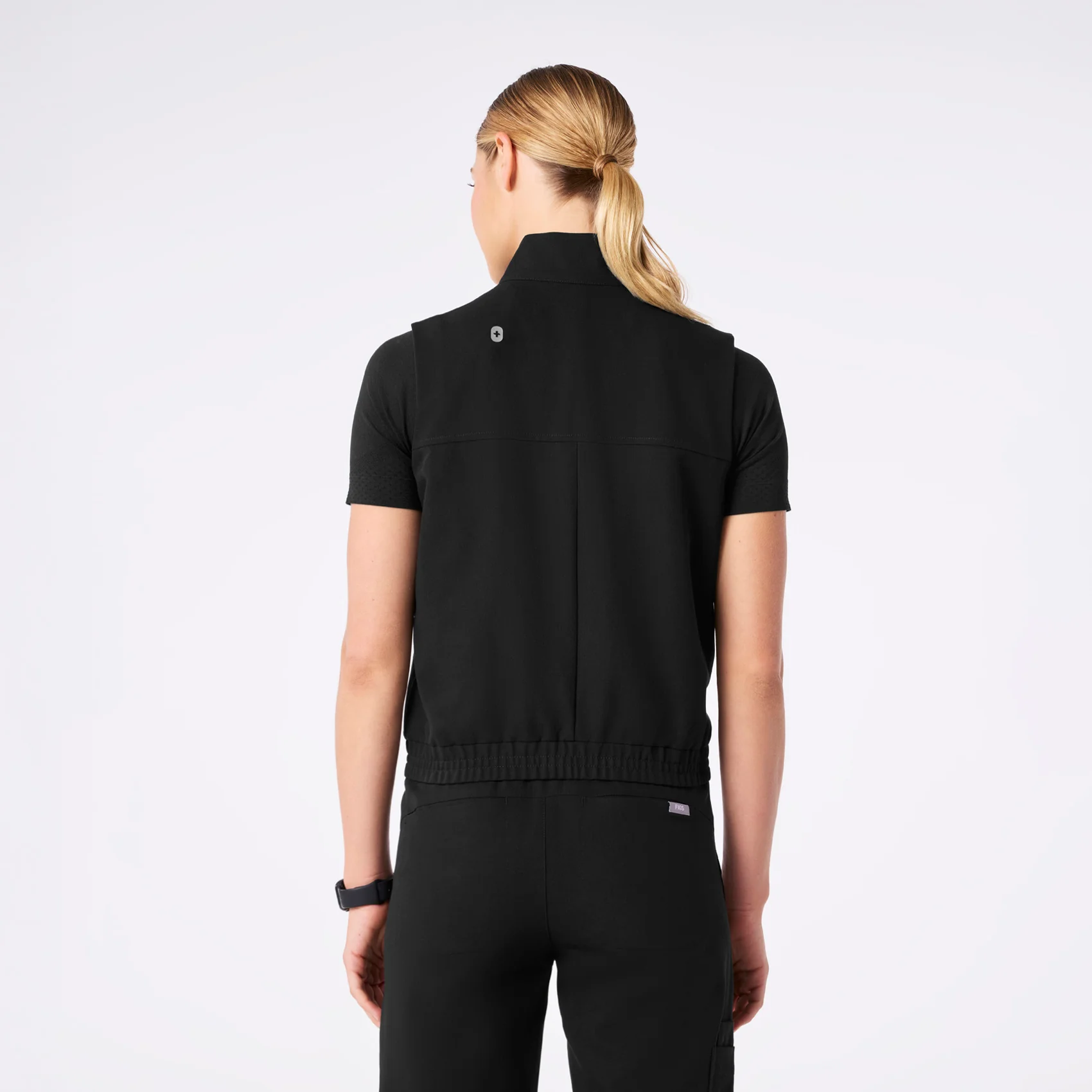 women's Black Sydney Vest - Image 4