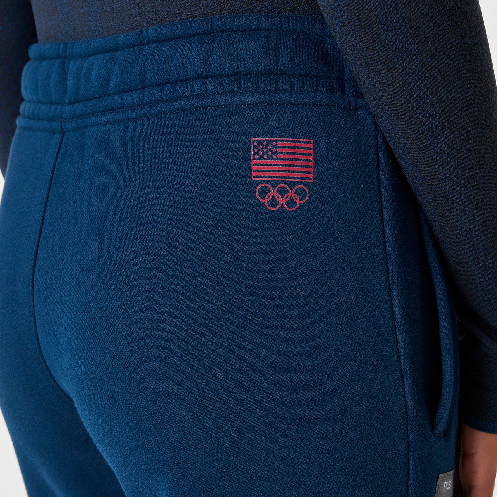 women's Team USA Blue FIGS x Team USA Off-Shift - Relaxed Jogger Sweatpants™ - Image 6