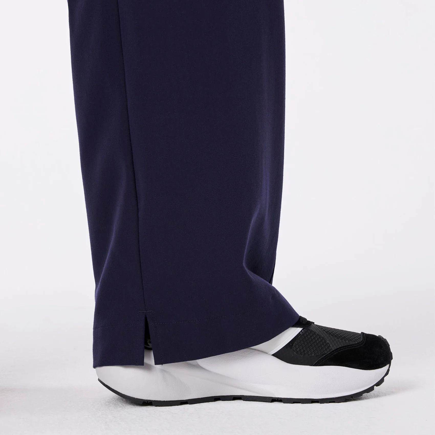 women's Navy Ultra High Rise Shelby Wide Leg - Scrub Pant - Image 9