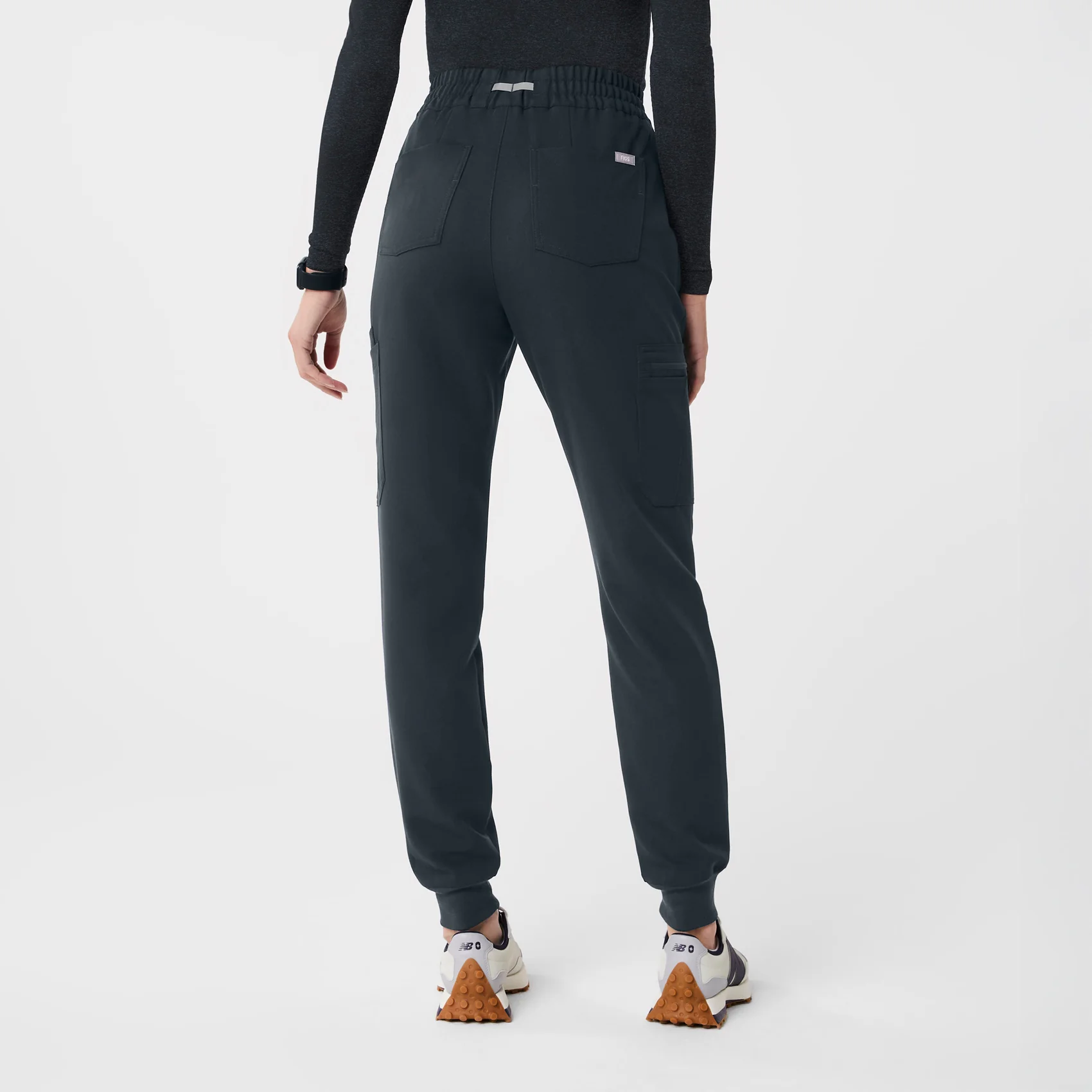 women's Dark Harbor High Waisted Uman Relaxed - Jogger Scrub Pant - Image 4