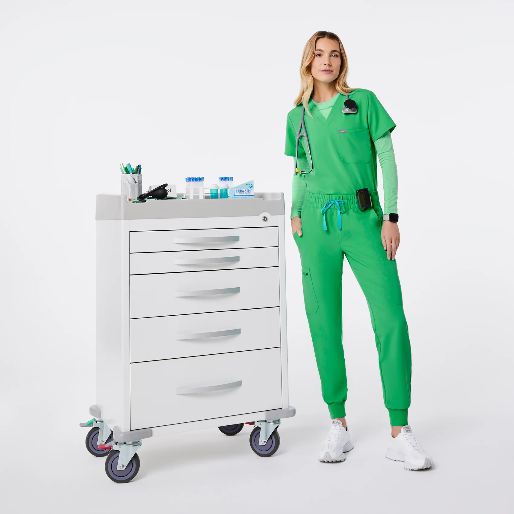 women's Emerald Uman Relaxed - Jogger Scrub Pant - Image 2