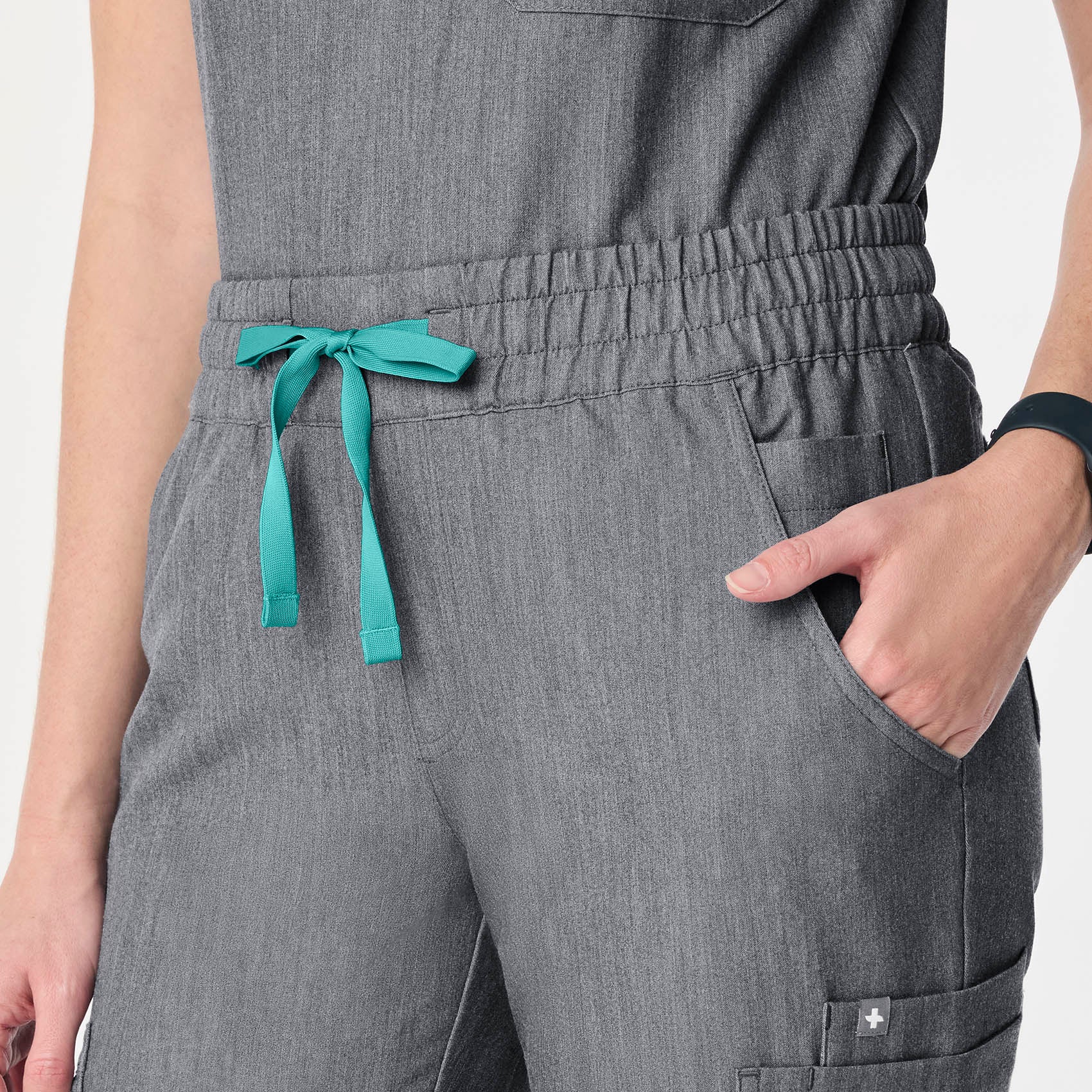 women's Graphite Uman Relaxed - Petite Jogger Scrub Pant - Image 6