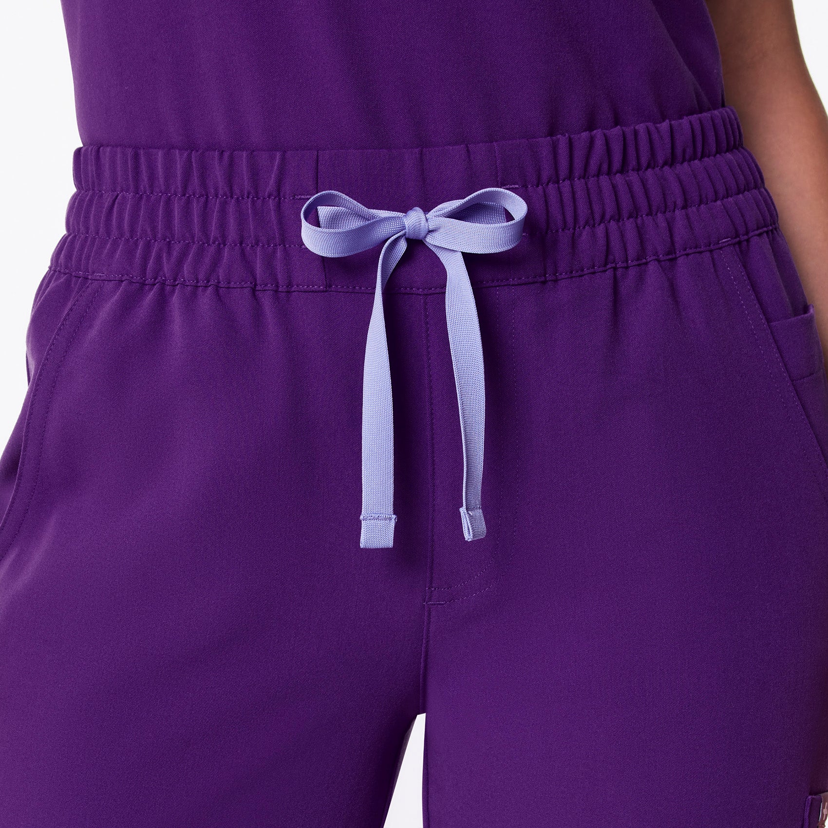 women's Digital Grape Uman Relaxed - Tall Jogger Scrub Pant - Image 6