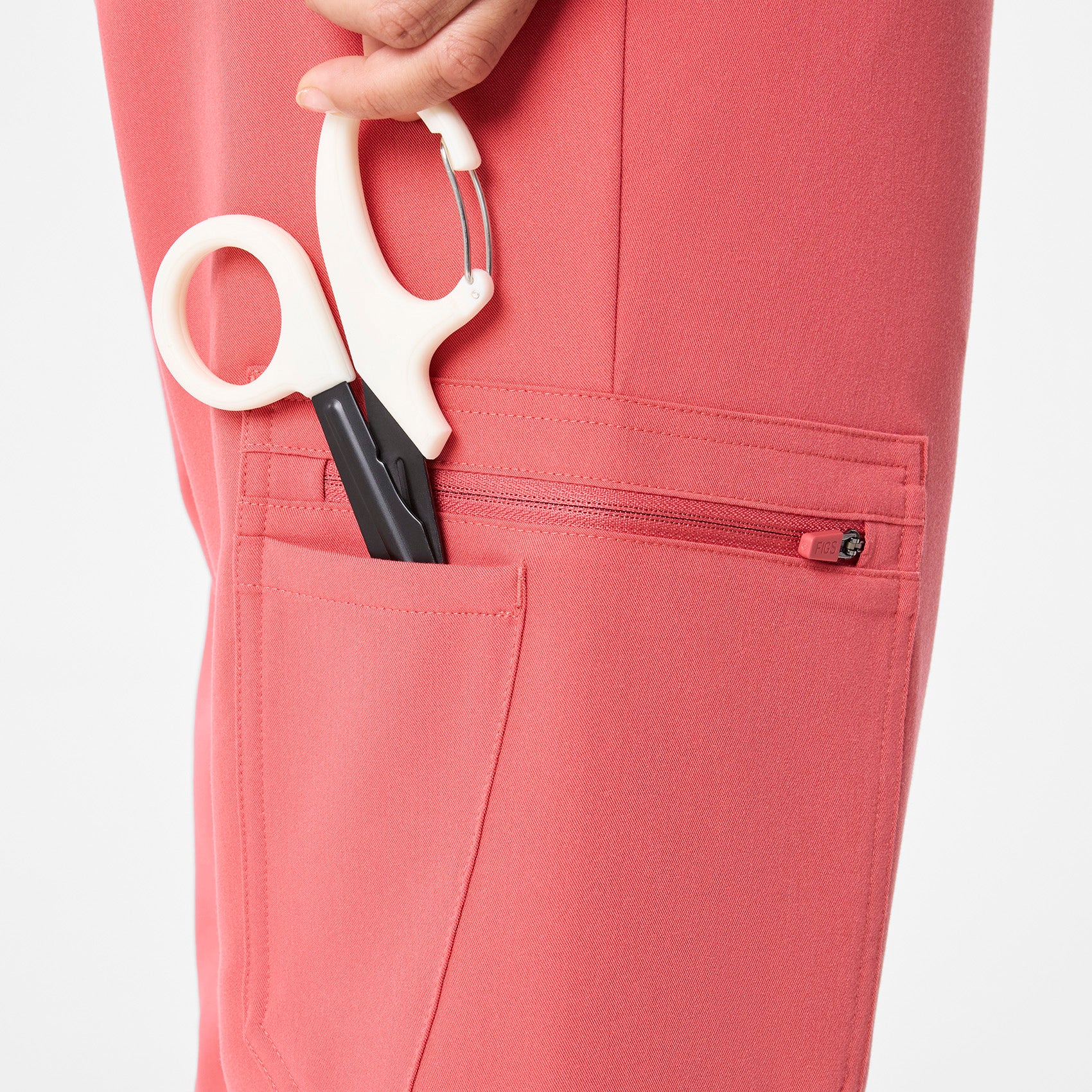 women's Pulmonary Pink Uman Relaxed - Tall Jogger Scrub Pant - Image 6