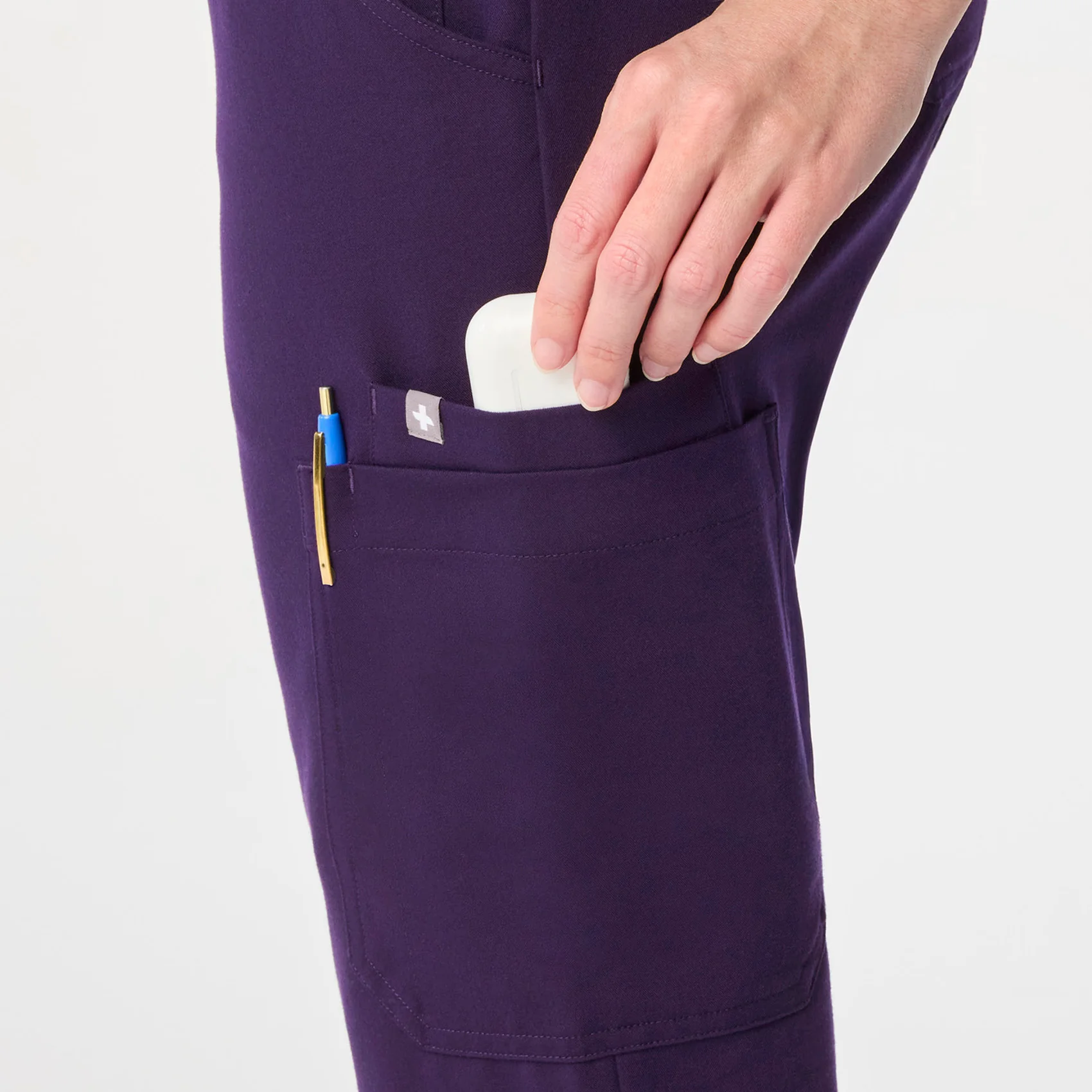 women's Purple Jam Uman Relaxed - Tall Jogger Scrub Pant - Image 7