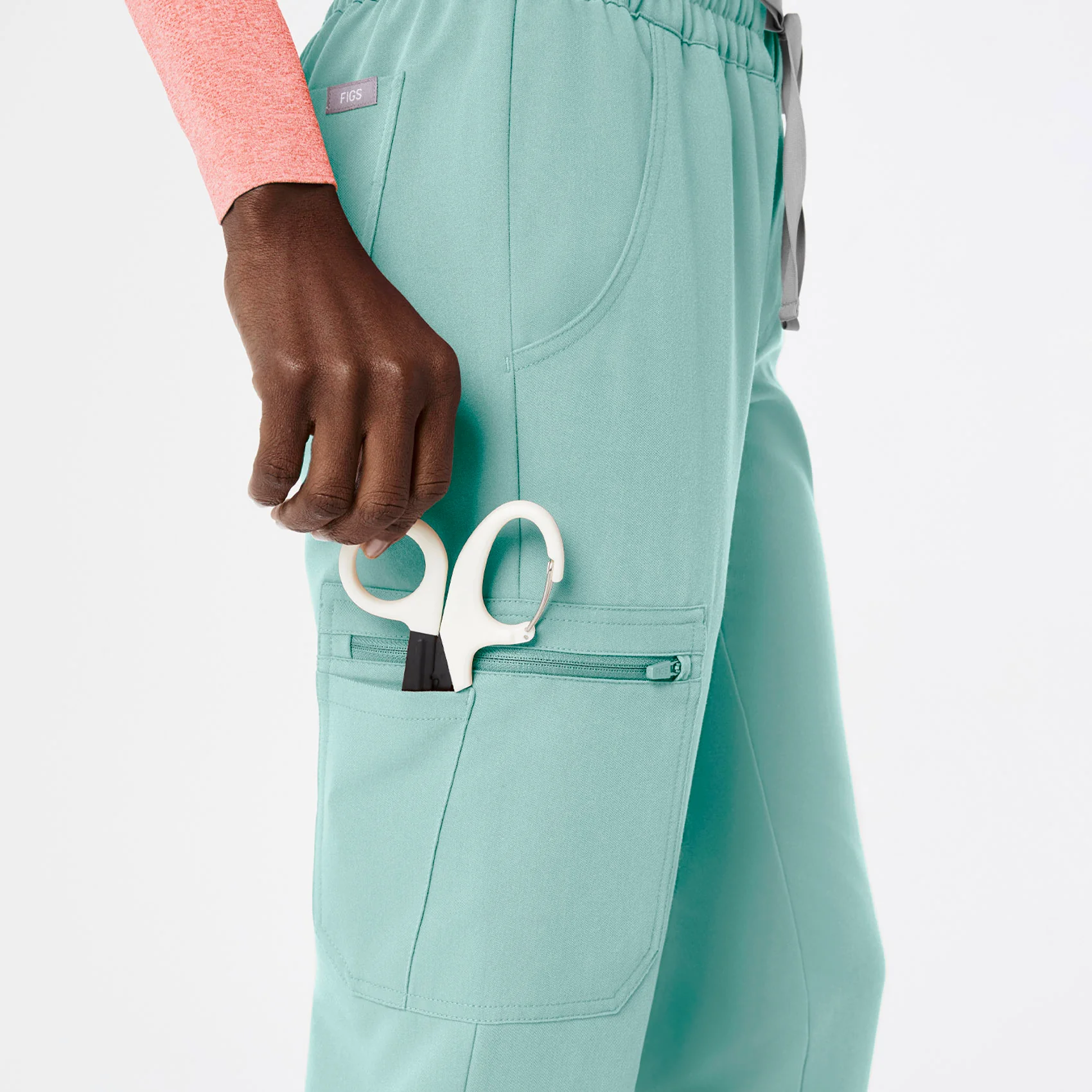 women's Seaglass Uman Relaxed - Tall Jogger Scrub Pant - Image 7