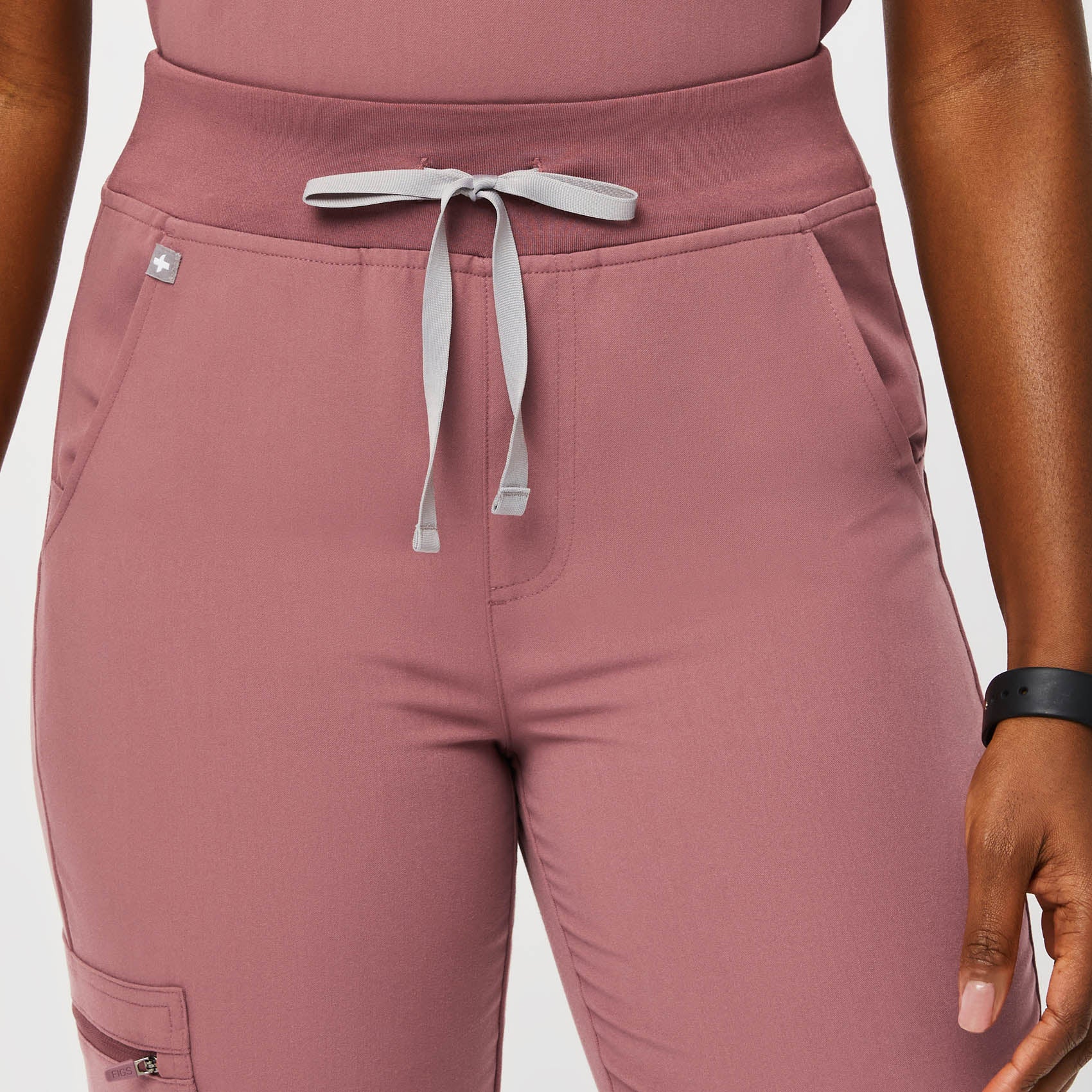 women's Mauve Zamora™ High Waisted - Jogger Scrub Pants - Image 5