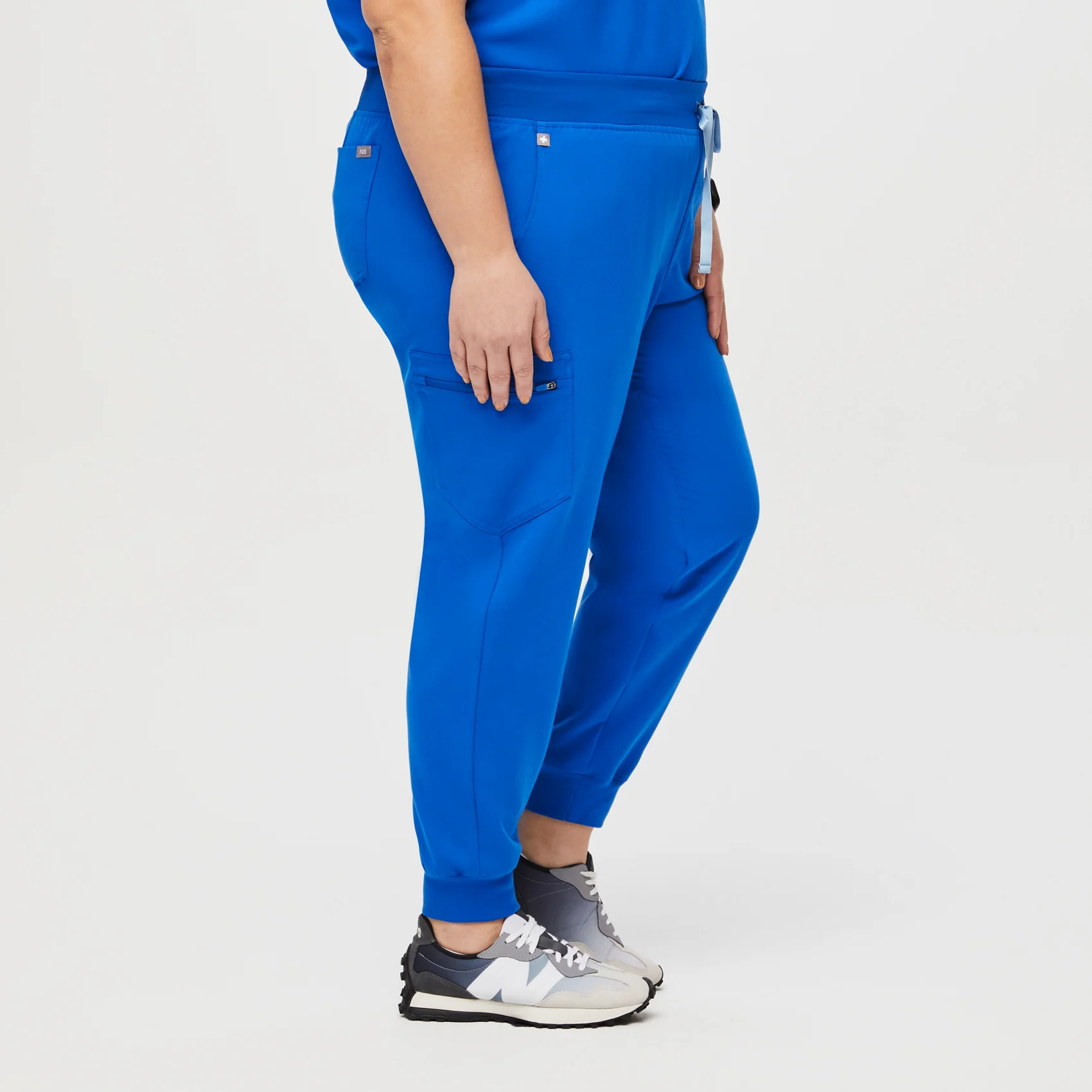 women's Royal Blue Zamora™ - Jogger Scrub Pants (3XL - 6XL) - Image 3