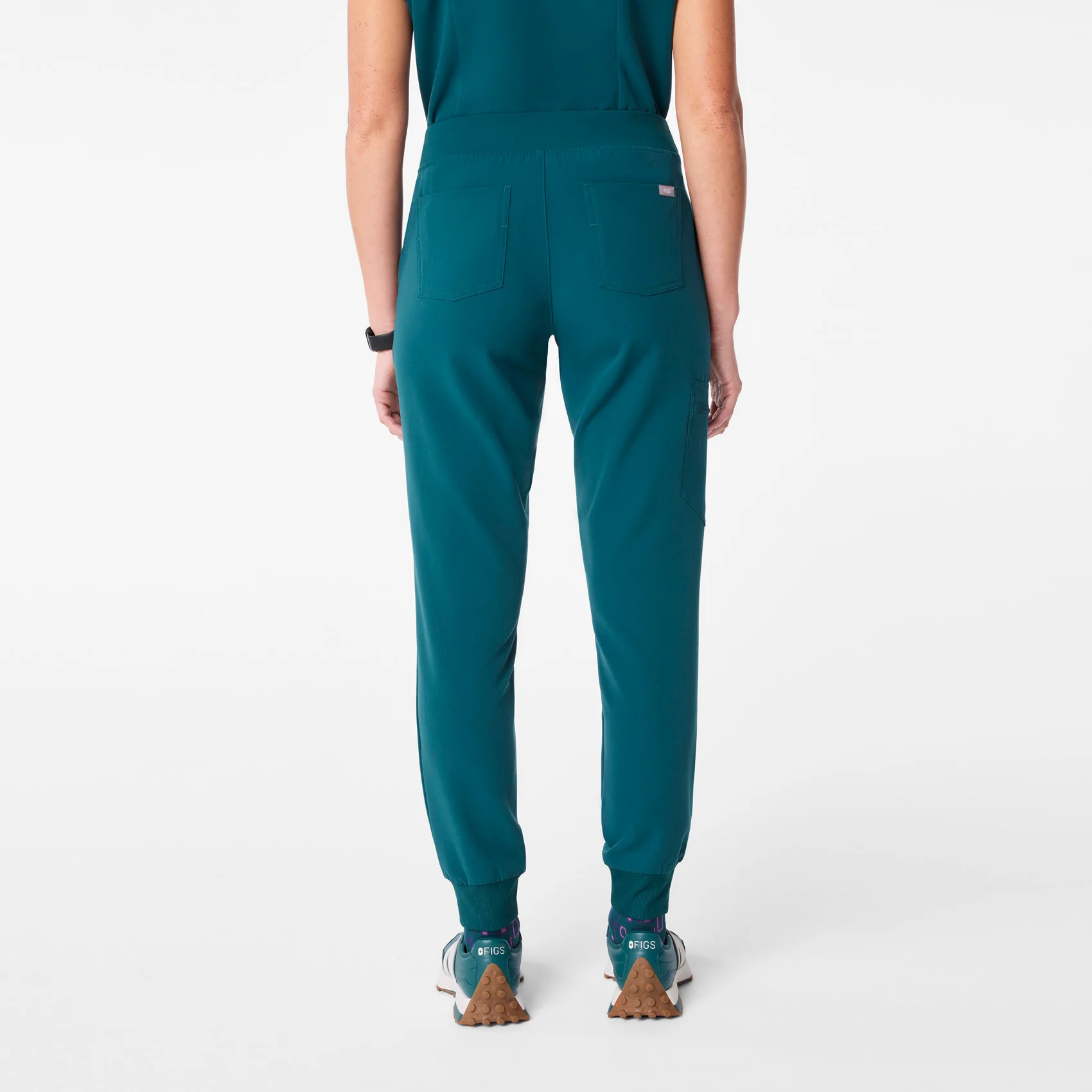 women's Caribbean Blue Zamora - Tall Jogger Scrub Pant™ - Image 4